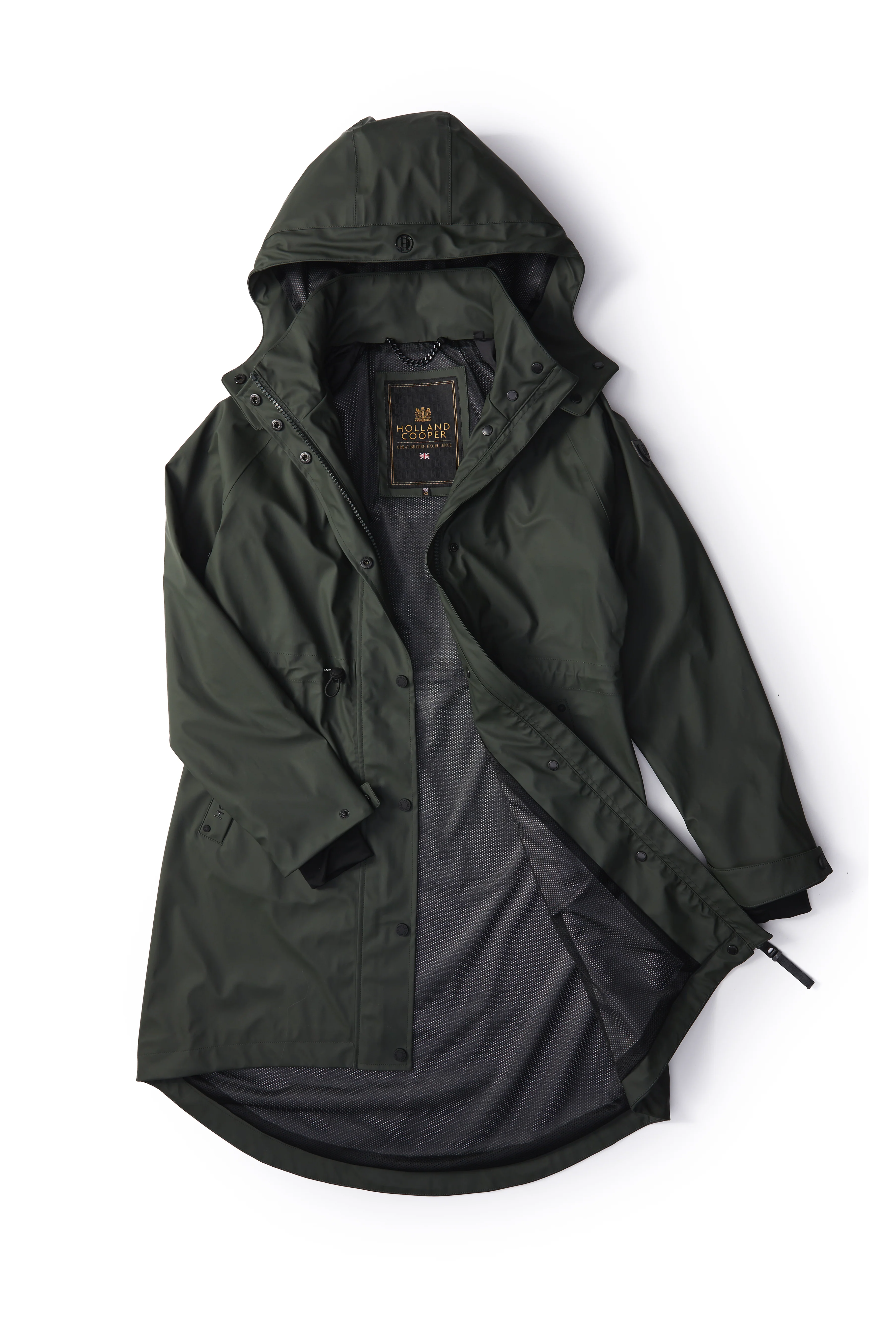 Chartwell Rain Parka (Evergreen) - Image 8