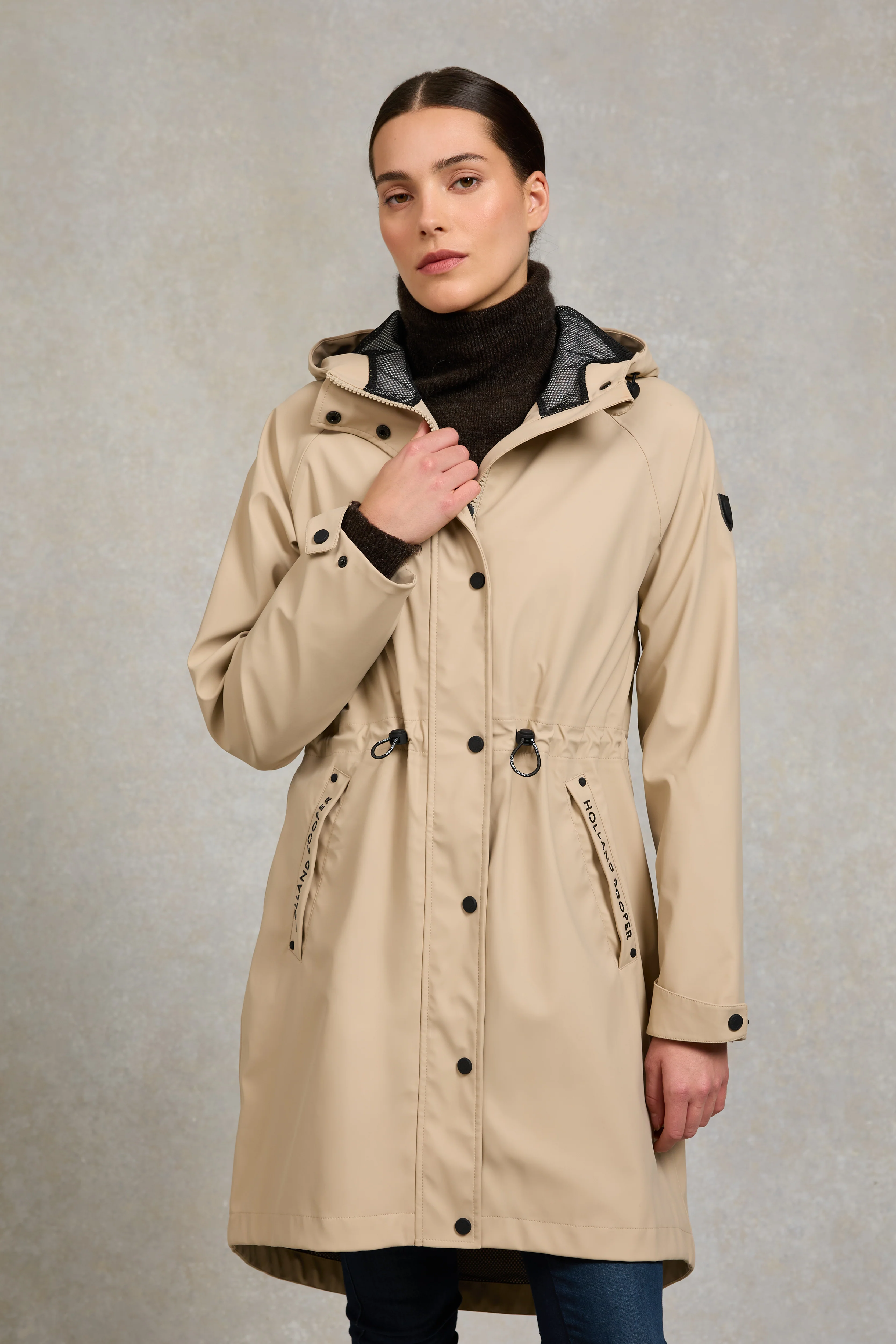 Chartwell Rain Parka (Stone)