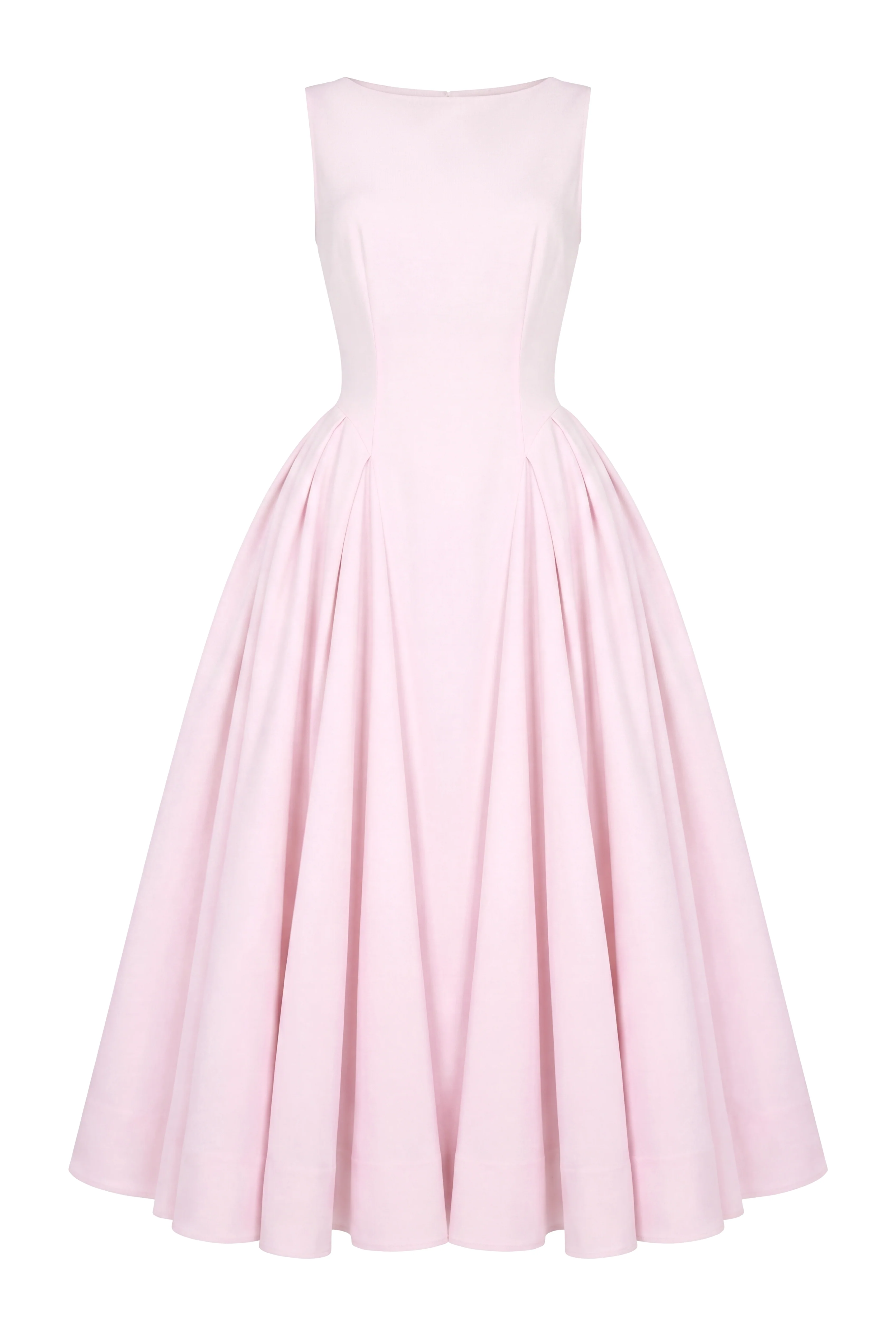 Chatsworth Woven Dress (Blush) - Image 9