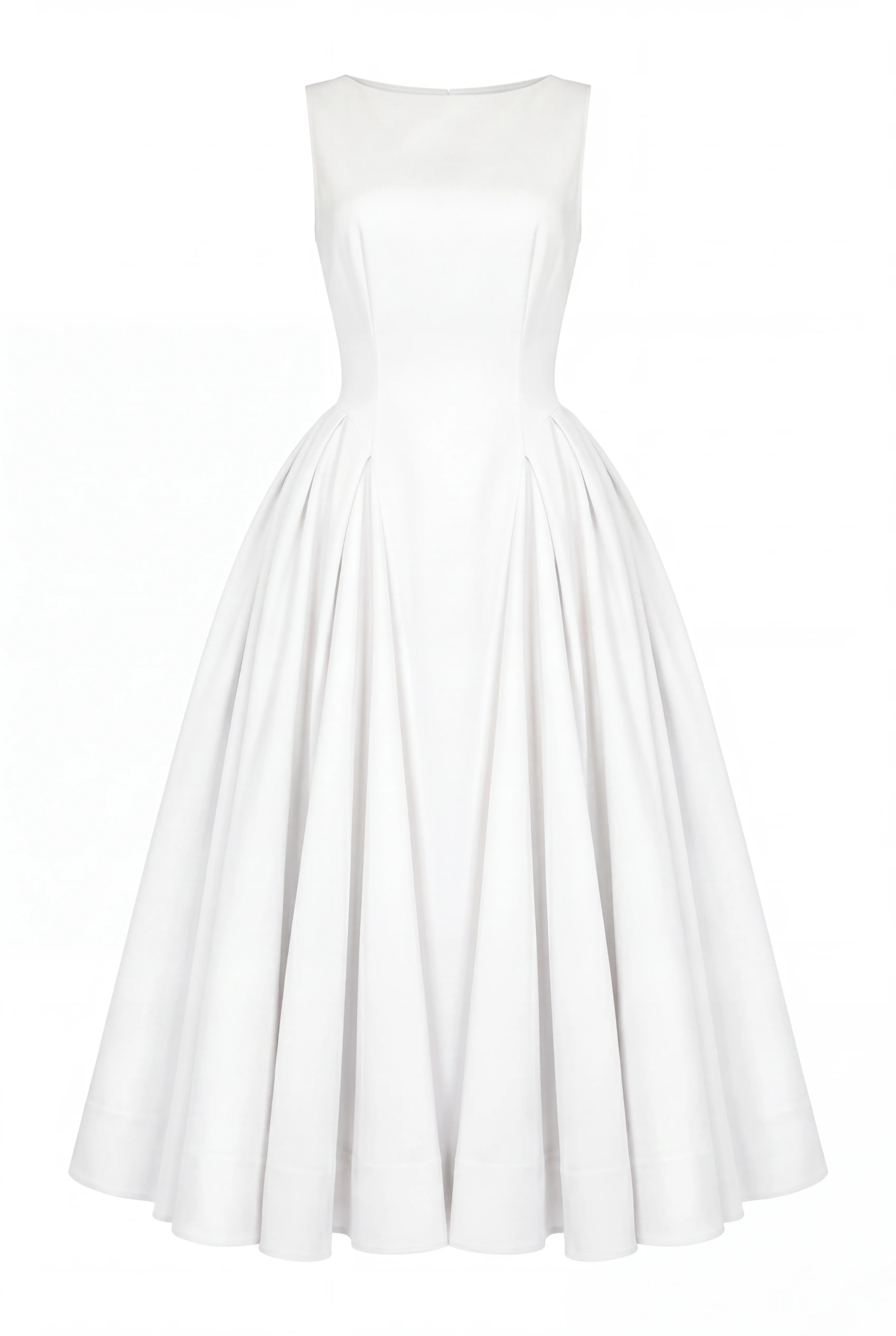 Chatsworth Woven Dress (White) - Image 8
