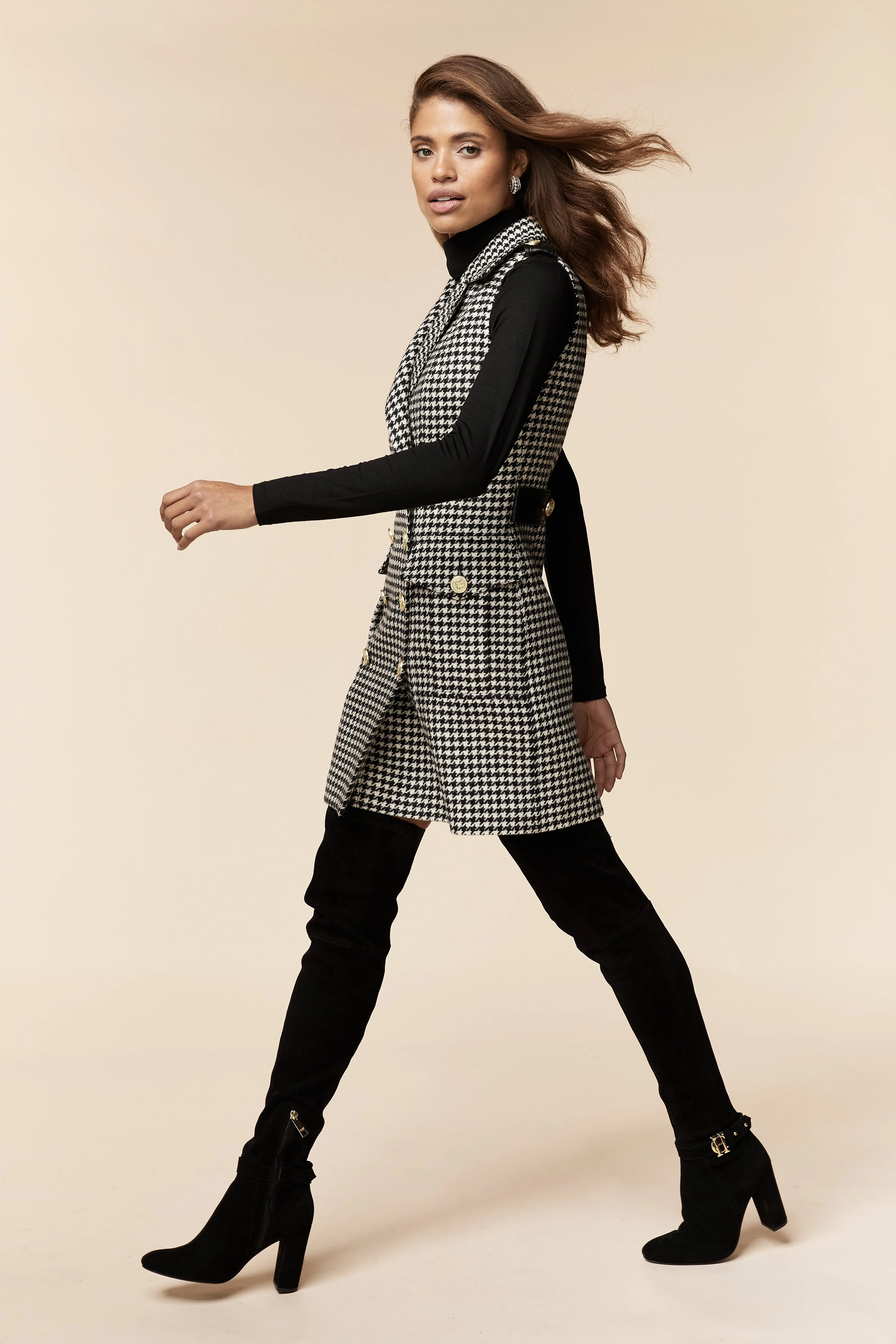 Chelsea Dress (Houndstooth) - Image 5