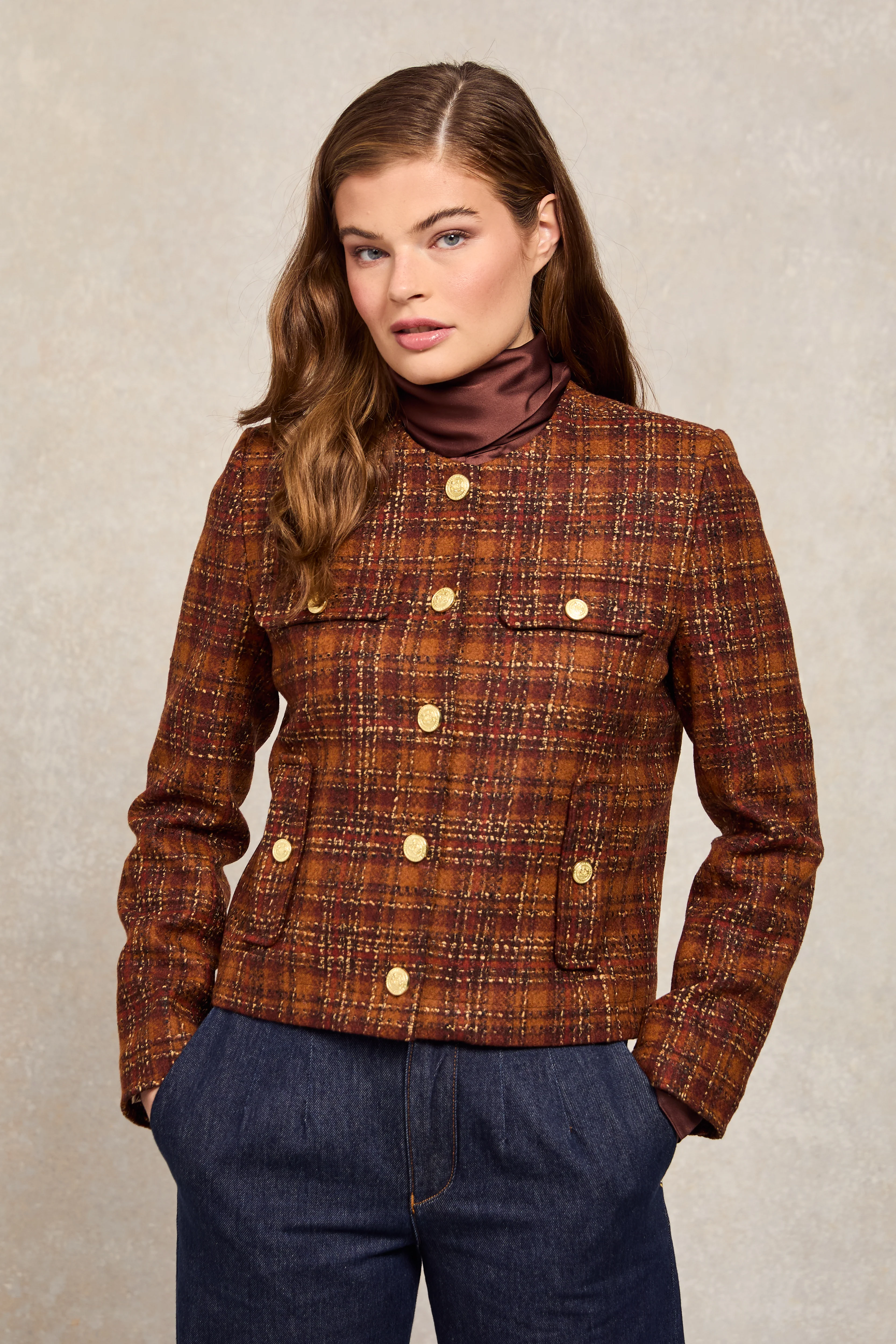 Chelsea Jacket (Amber Tweed) - Image 6