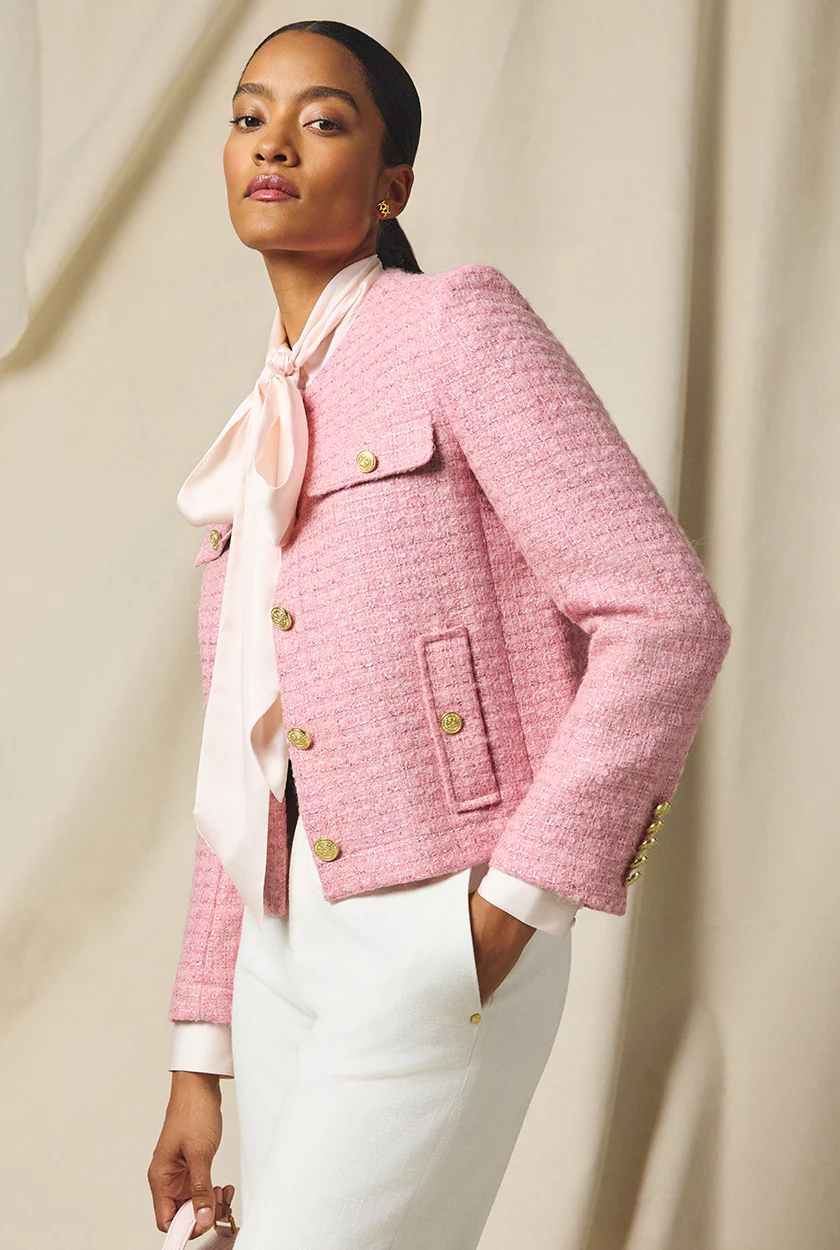Chelsea Jacket (Rose Sparkle Boucle)