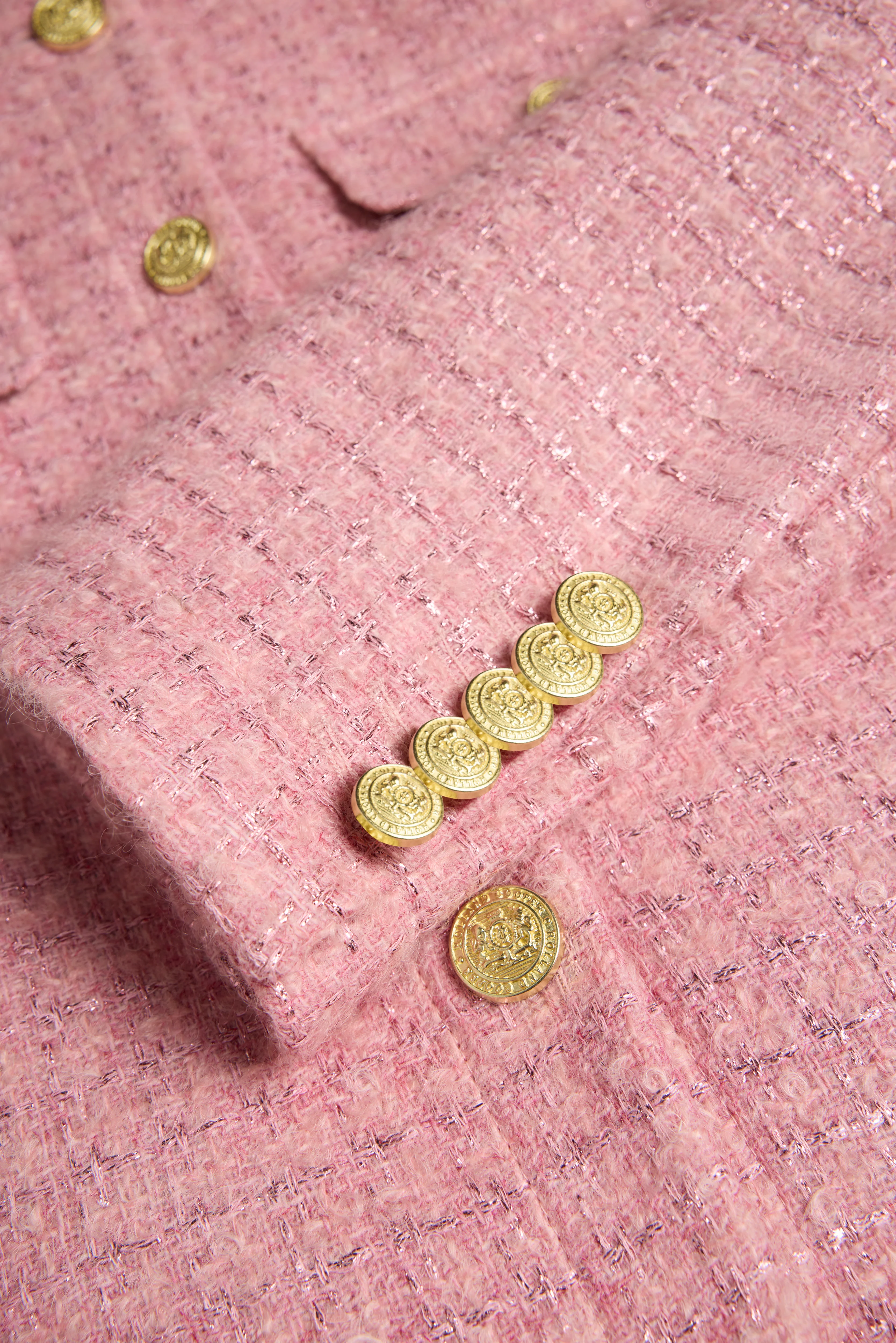 Chelsea Jacket (Rose Sparkle Boucle) - Image 9