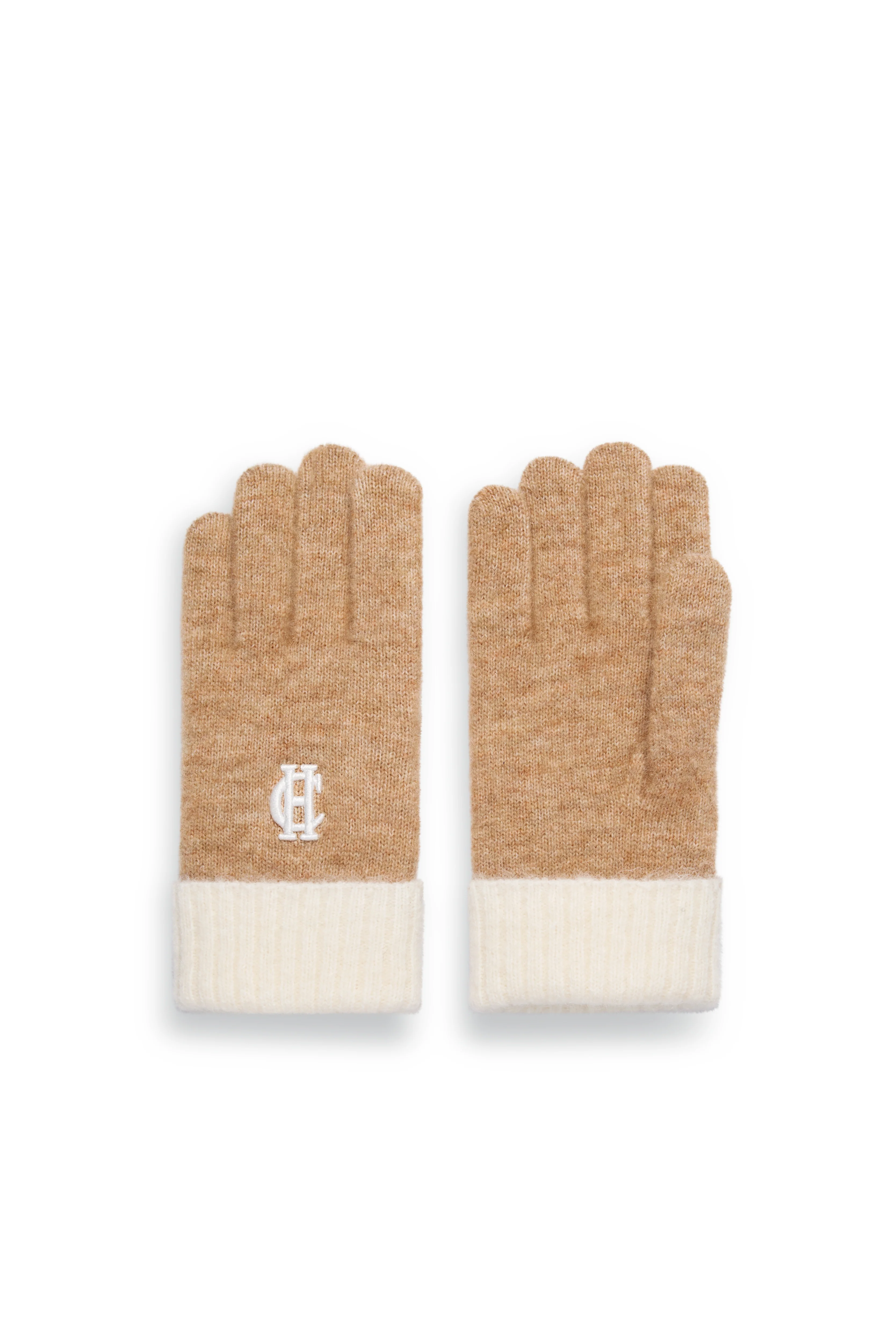 Chelsea Knitted Gloves (Camel)