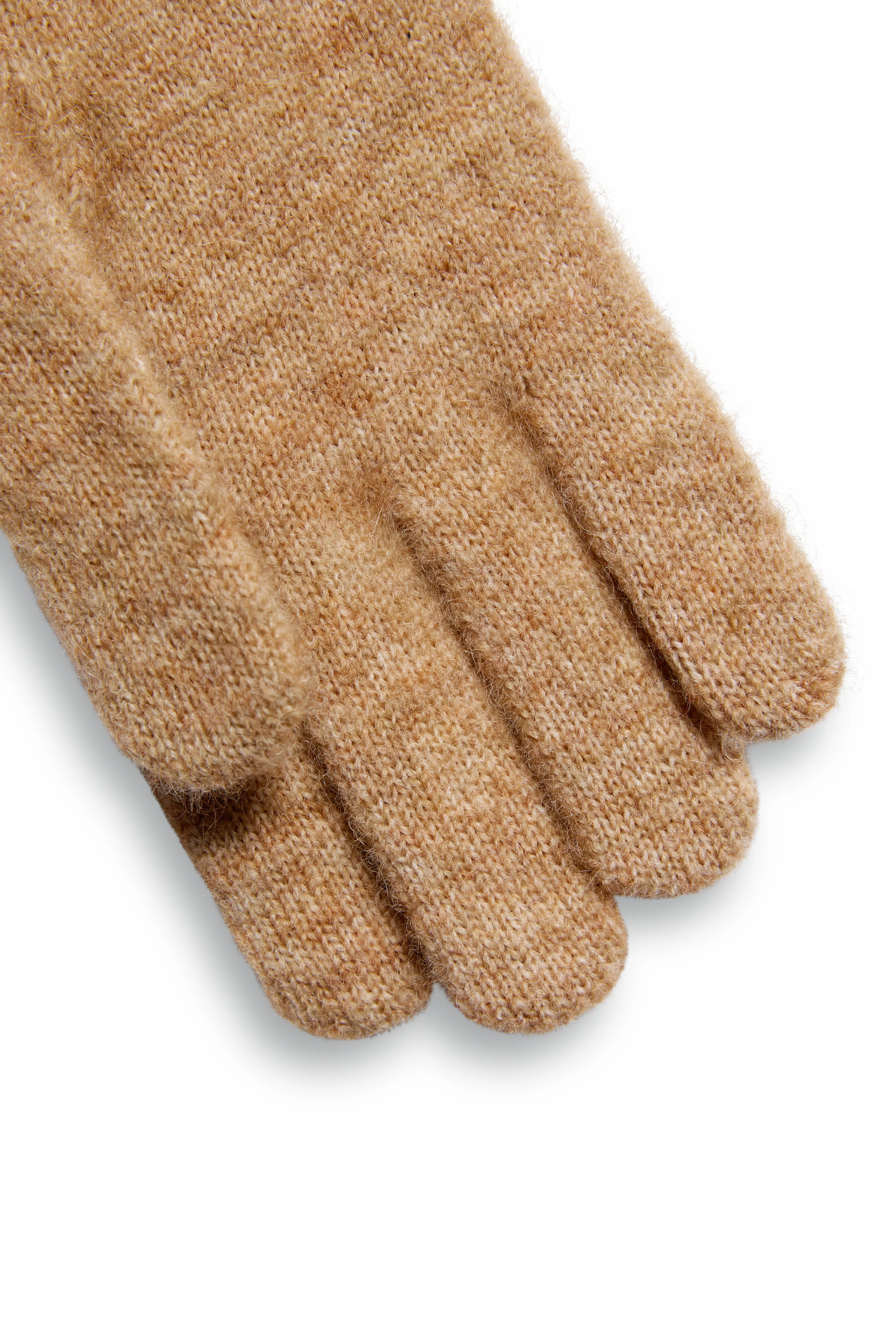 Chelsea Knitted Gloves (Camel) - Image 5