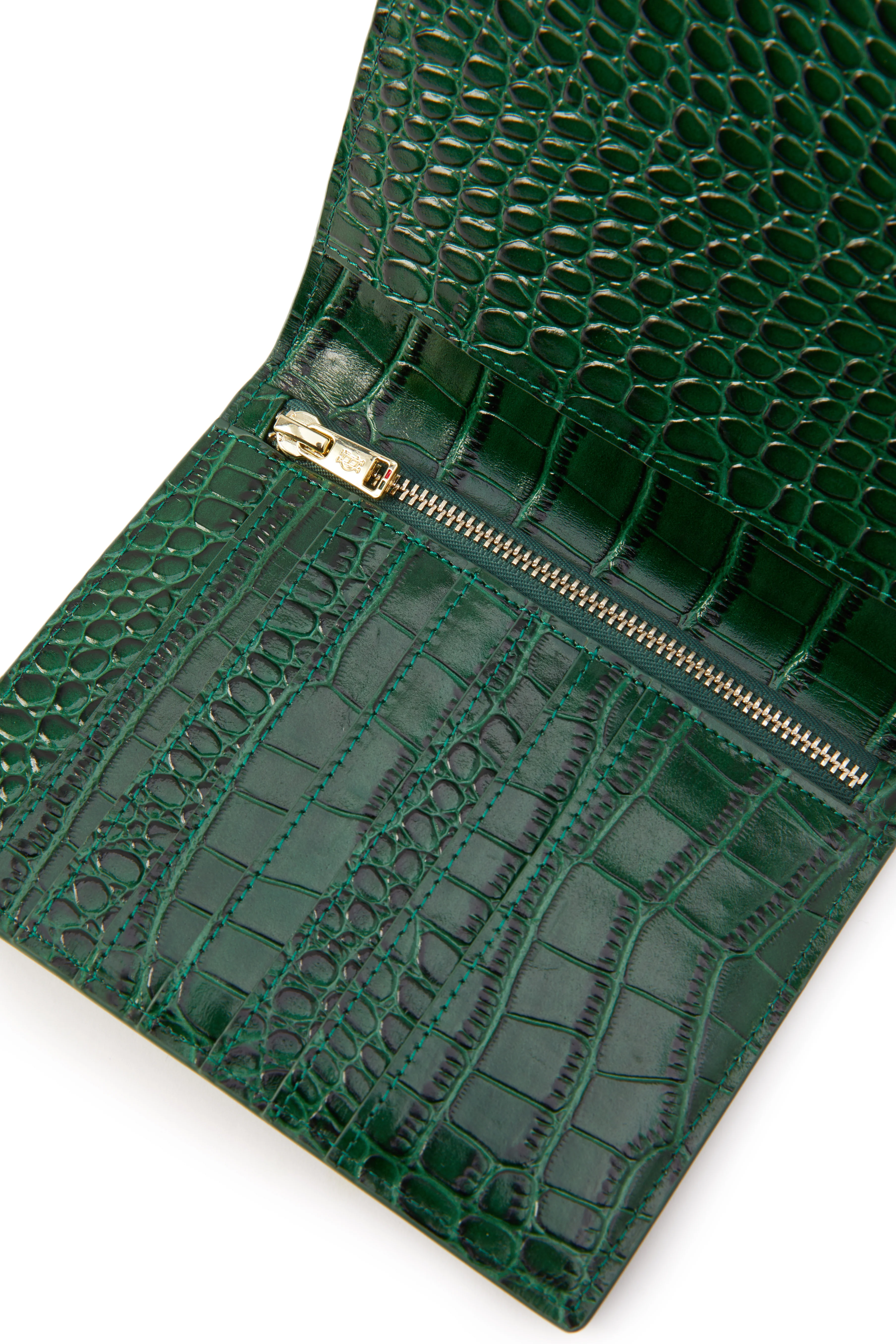 Chelsea Wallet (Emerald Croc) - Image 3