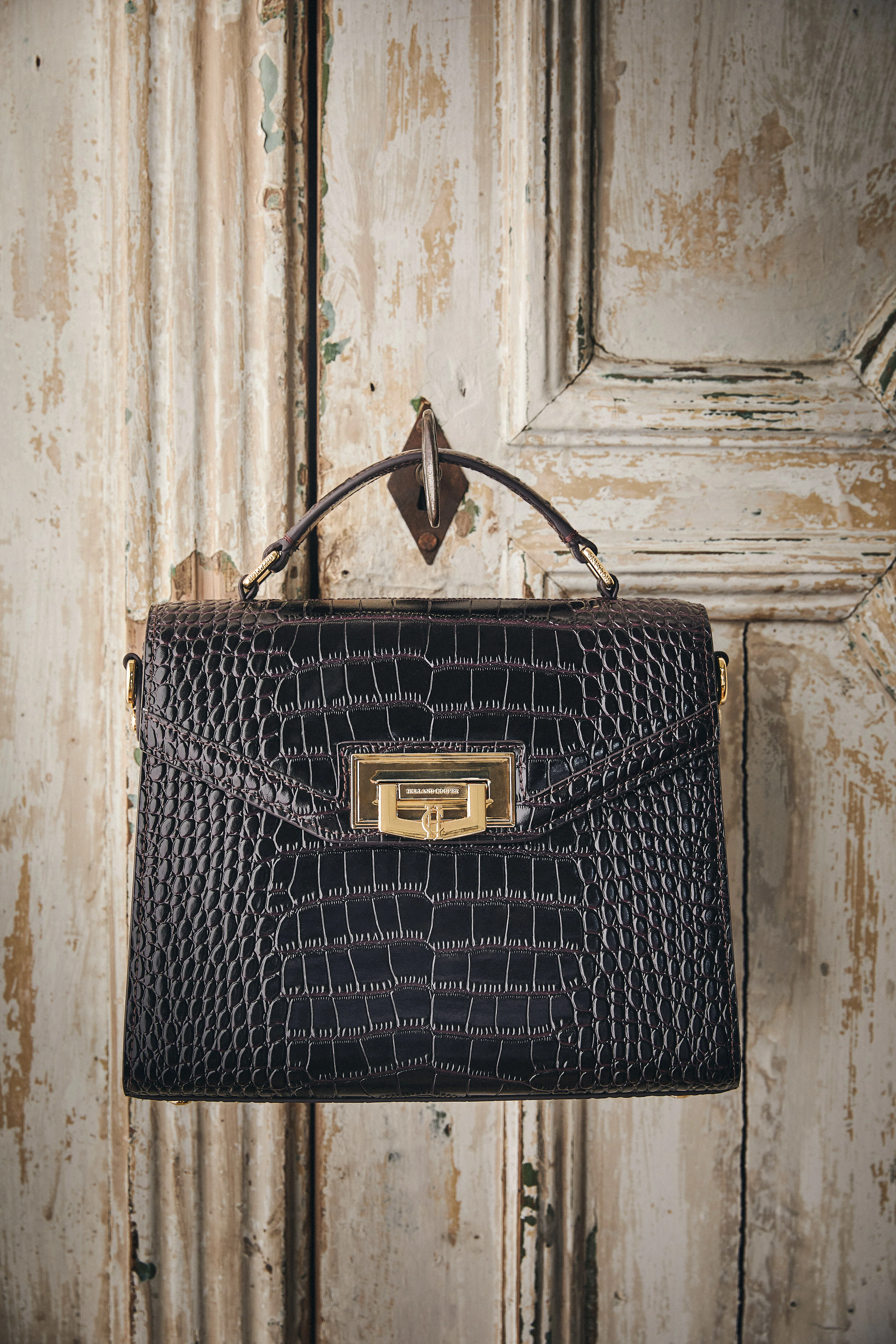 Cheltenham Bag (Blackberry Croc) - Image 4
