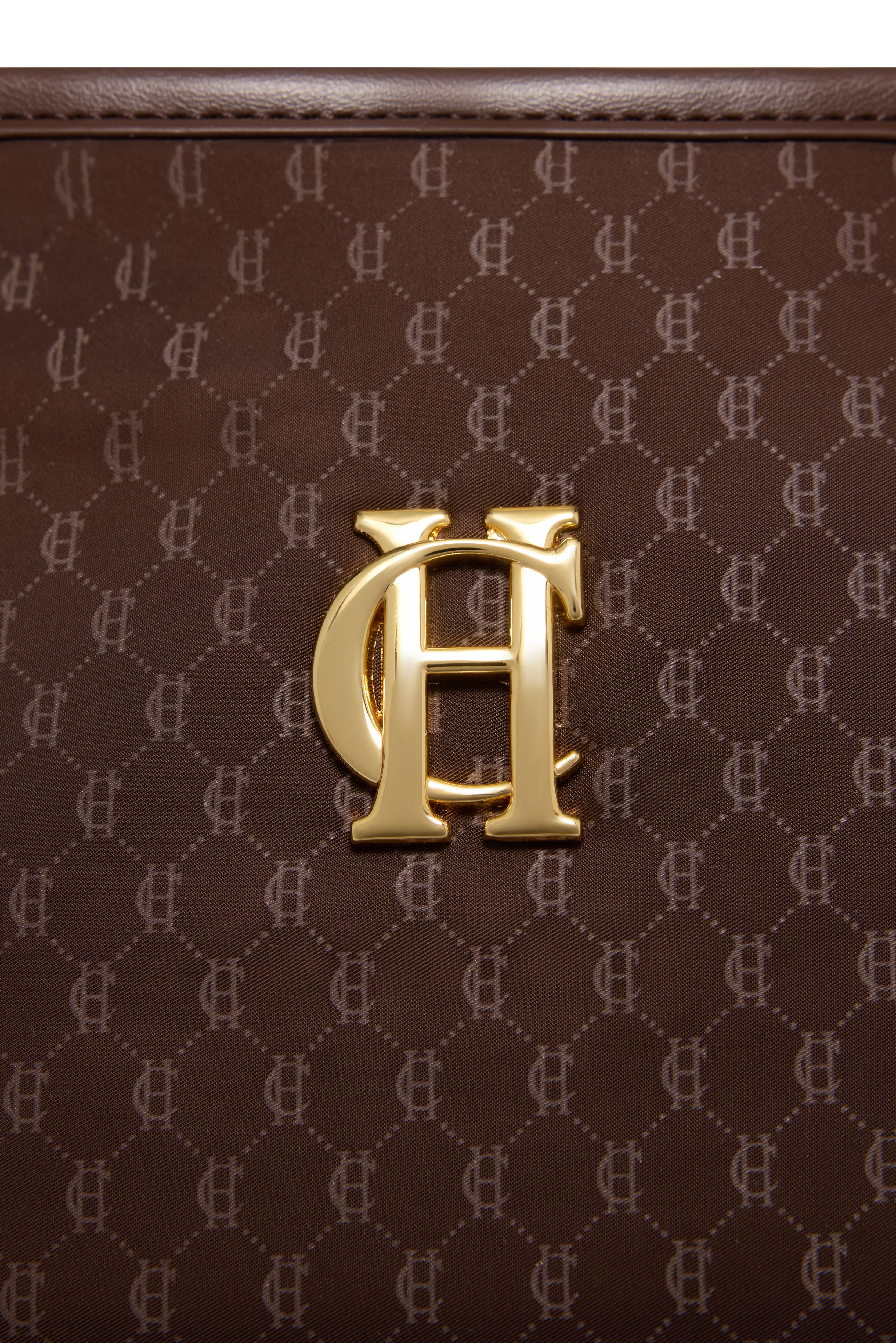 Cheltenham Tote Bag (Chocolate Monogram) - Image 4
