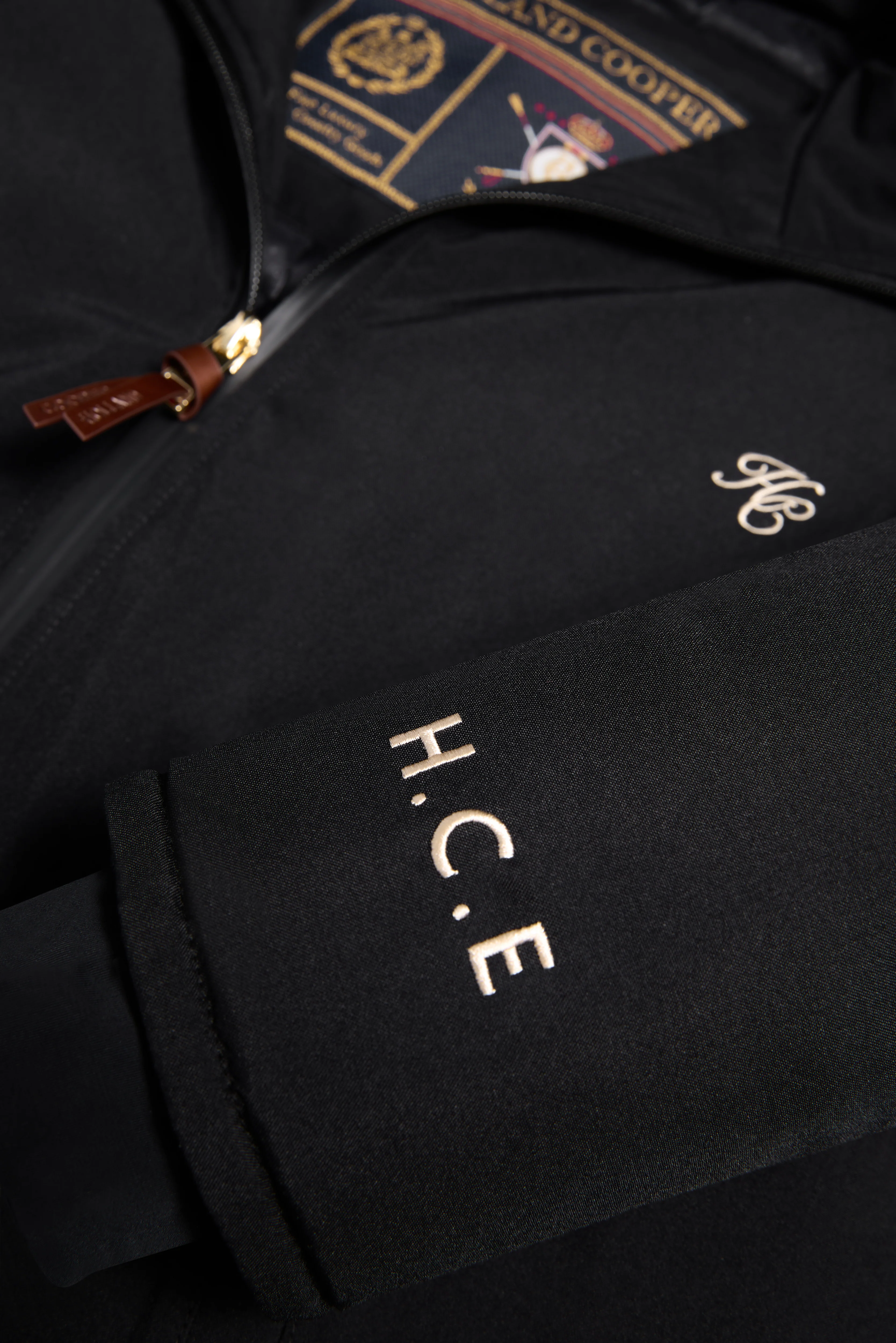 Chiltern Bomber Jacket (Black) - Image 7