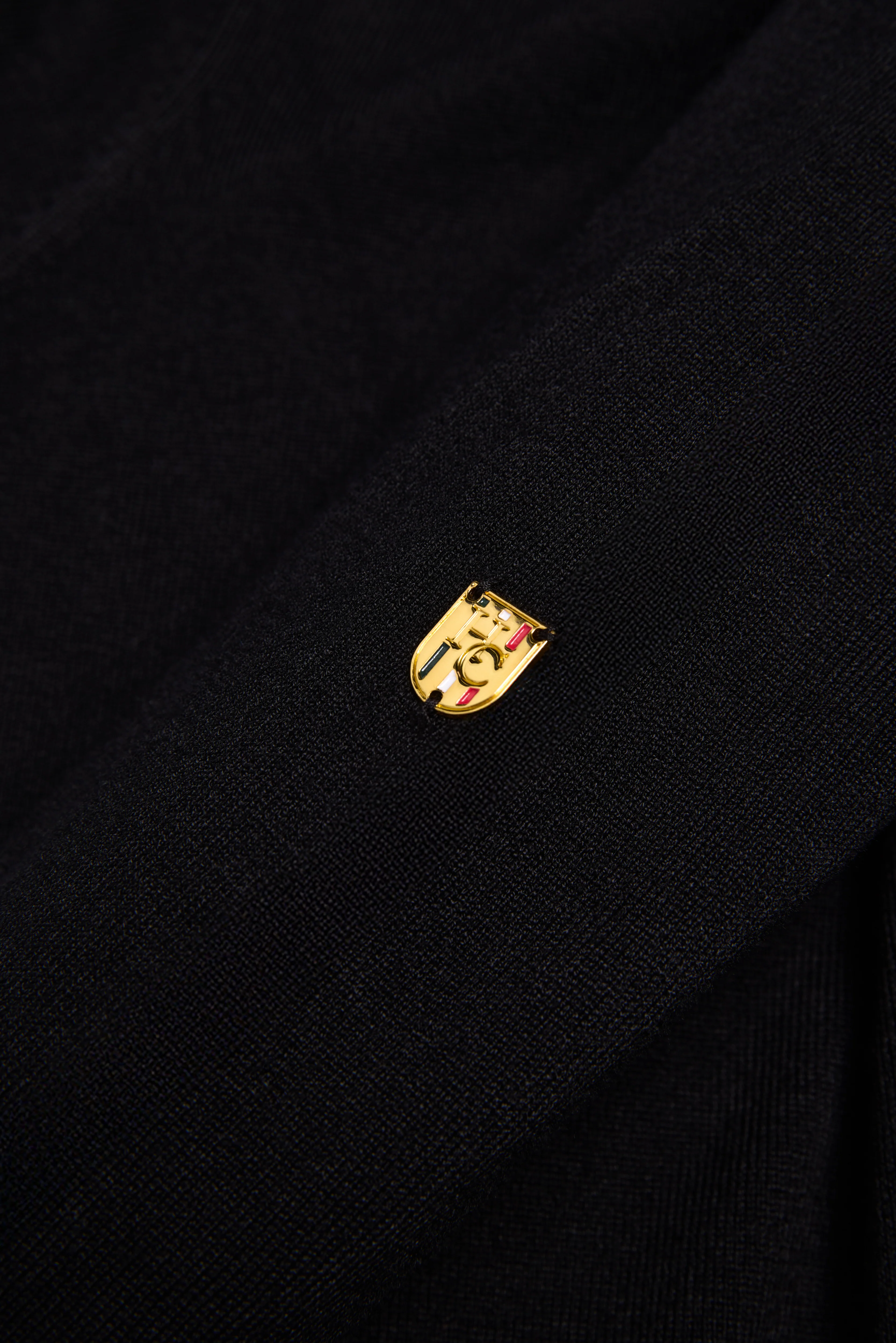 Chiltern Crew Neck Knit (Black) - Image 7