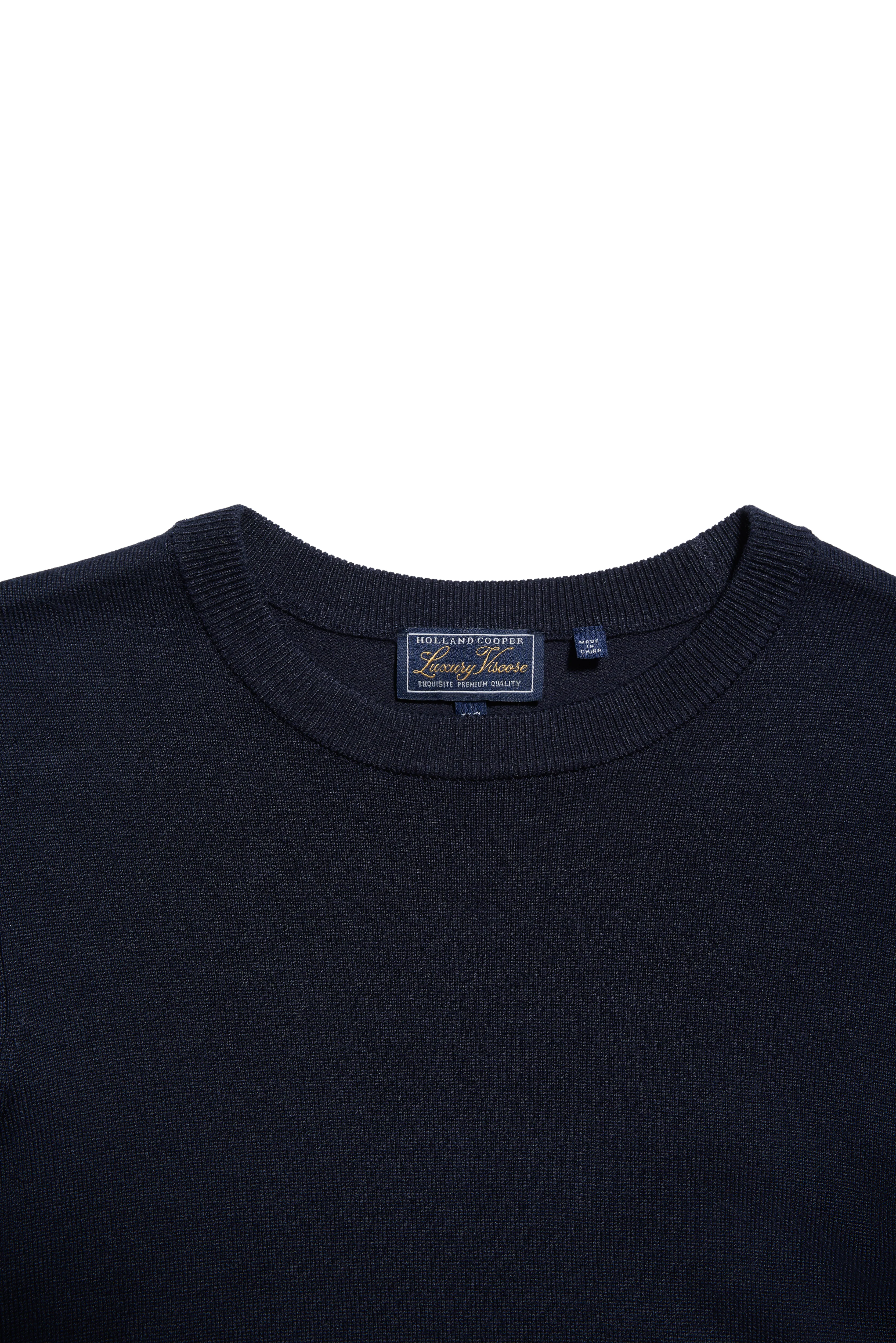 Chiltern Crew Neck Knit (Ink Navy) - Image 7