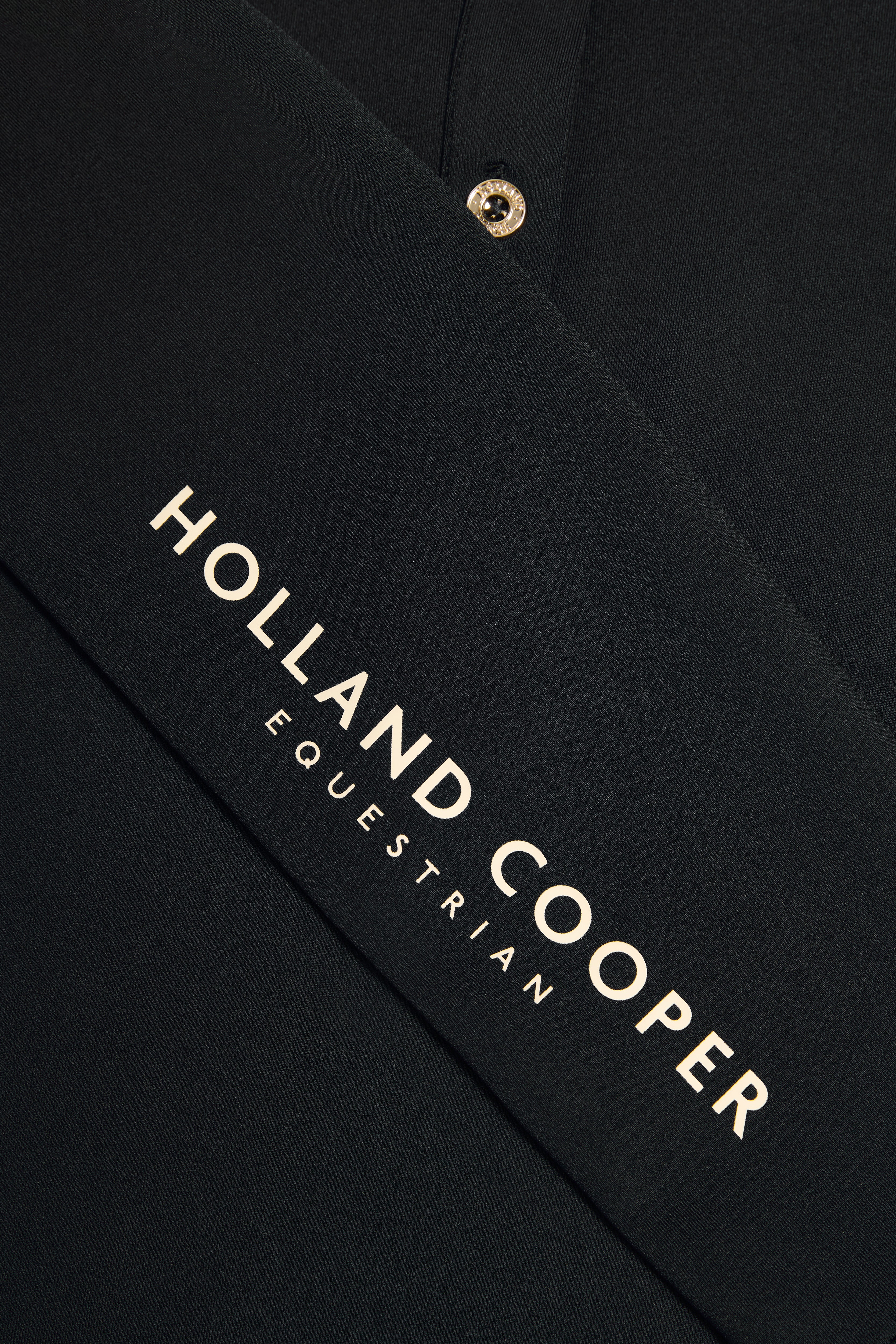 Chiltern Long Sleeve Polo Shirt (Black) - Image 10