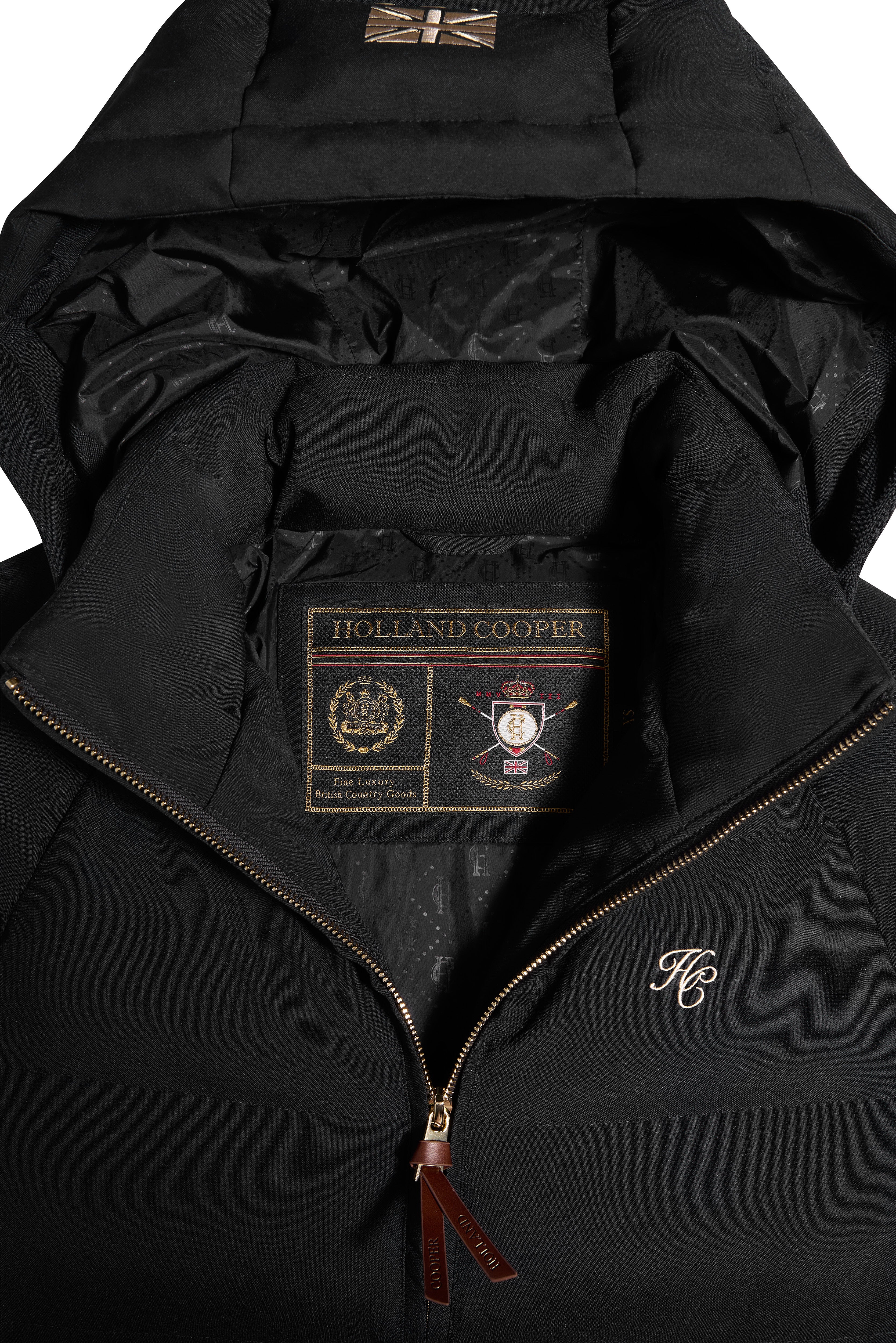 Chiltern Longline Yard Coat (Black) - Image 10