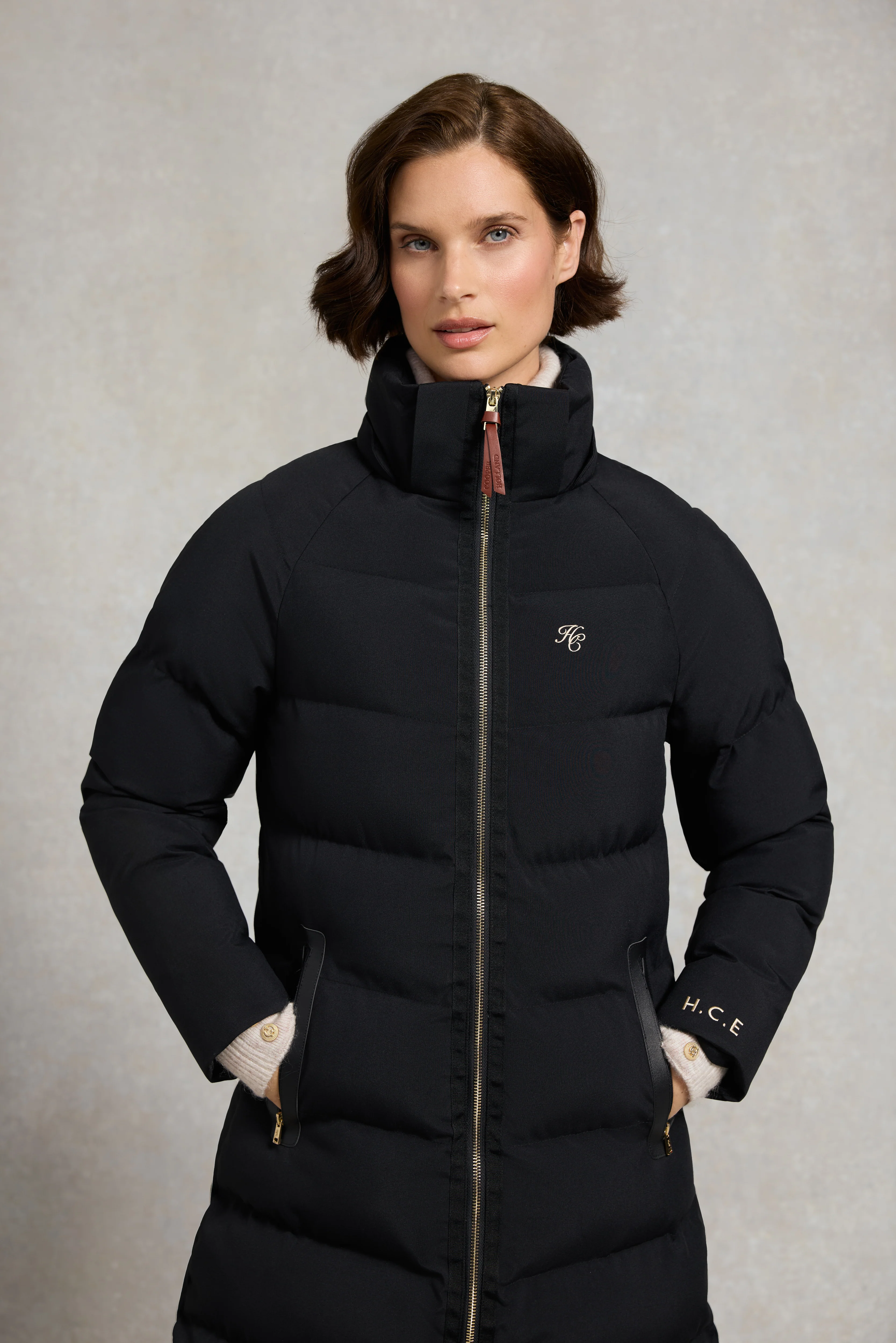 Chiltern Longline Yard Coat (Black) - Image 3
