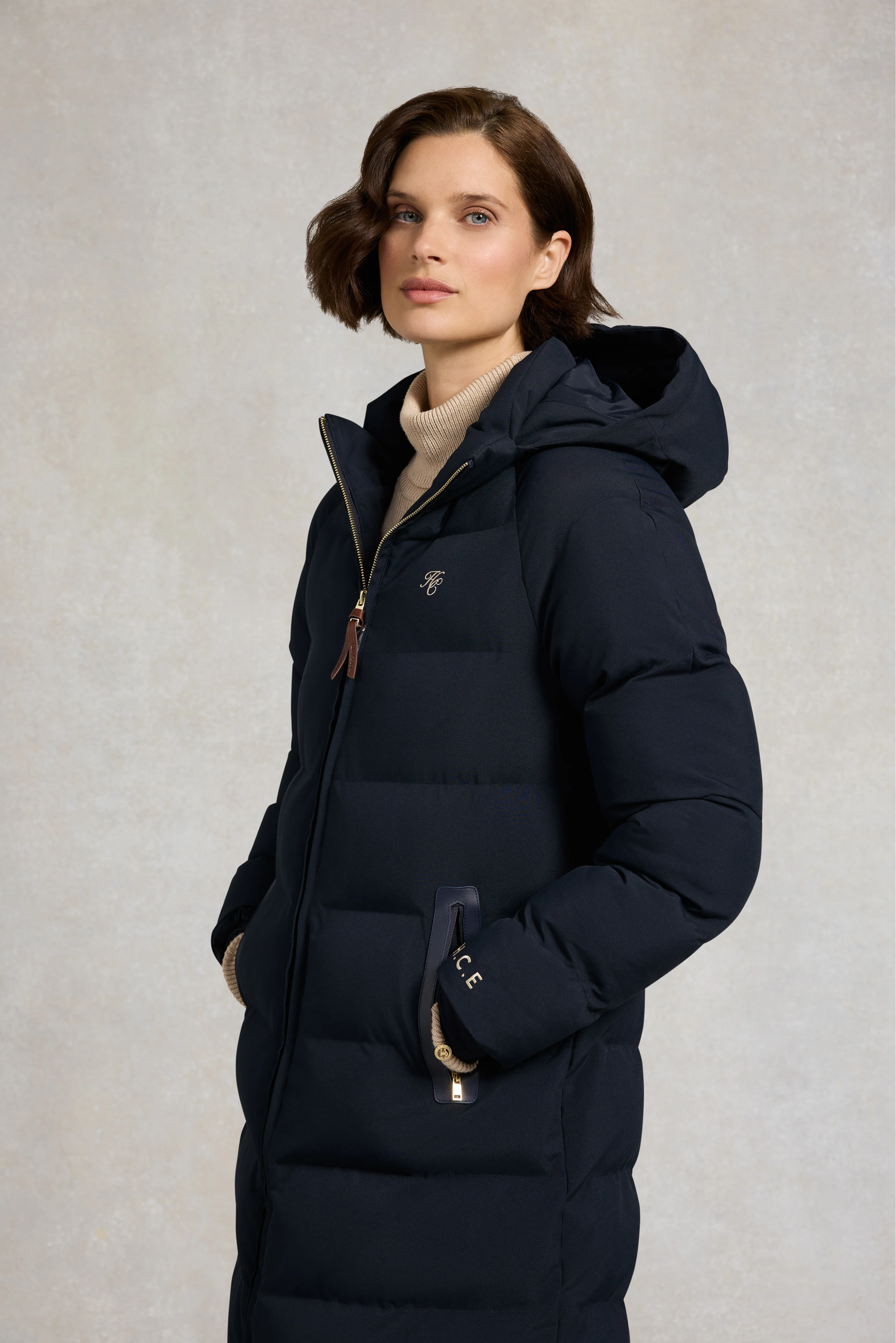Chiltern Longline Yard Coat (Ink Navy) - Image 3