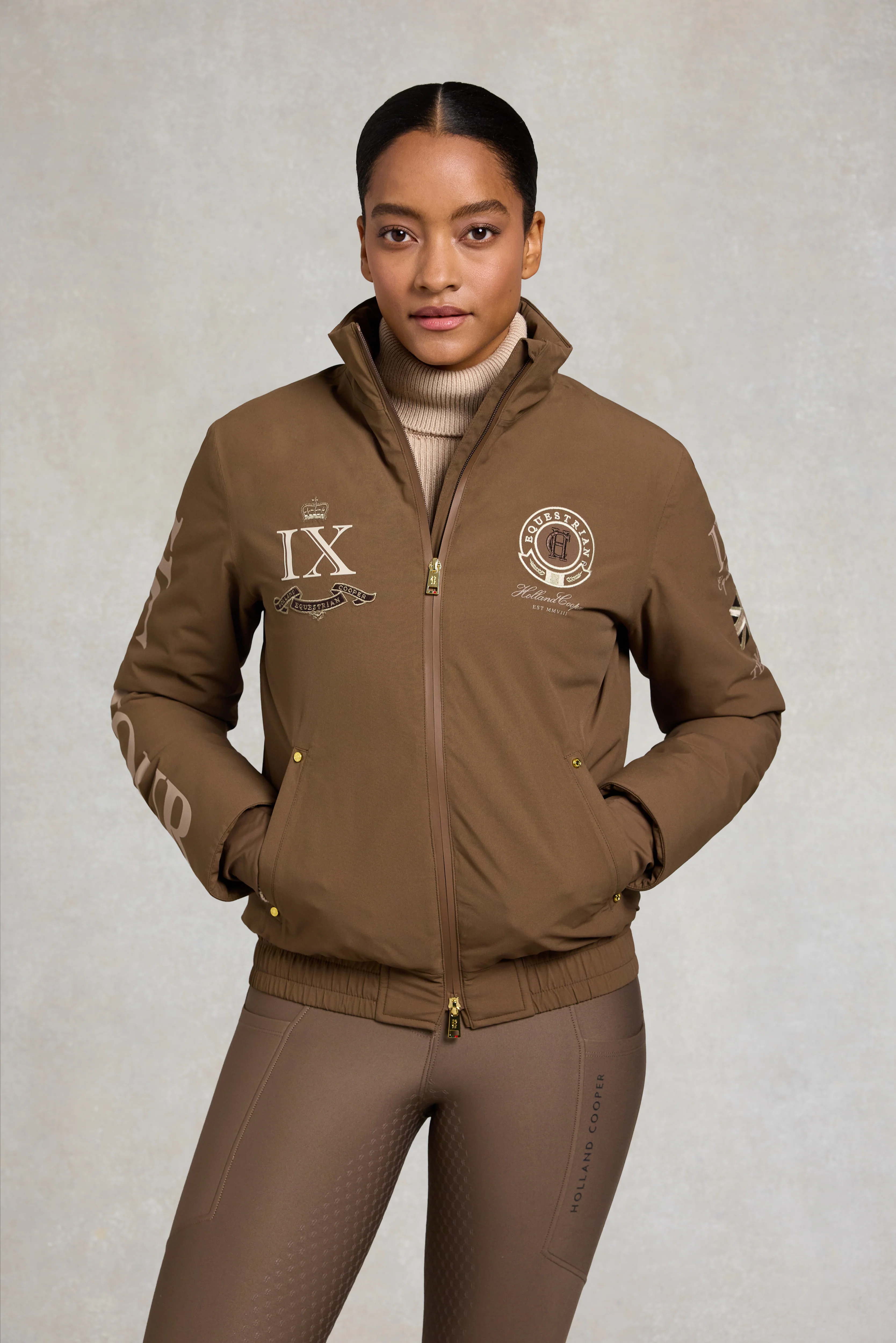 Chiltern Team Jacket (Chestnut) - Image 3