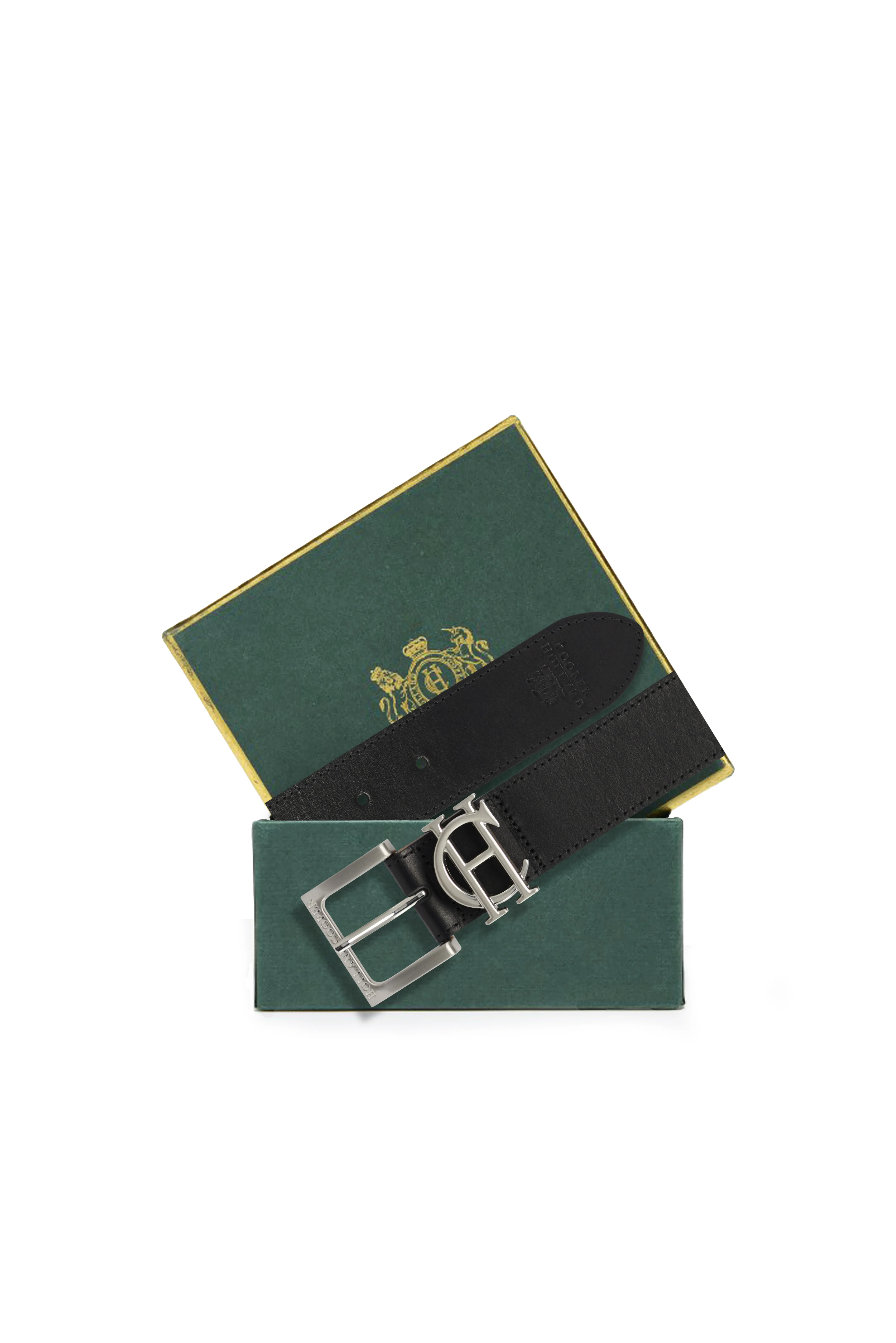Men's Classic Belt (Black Leather)