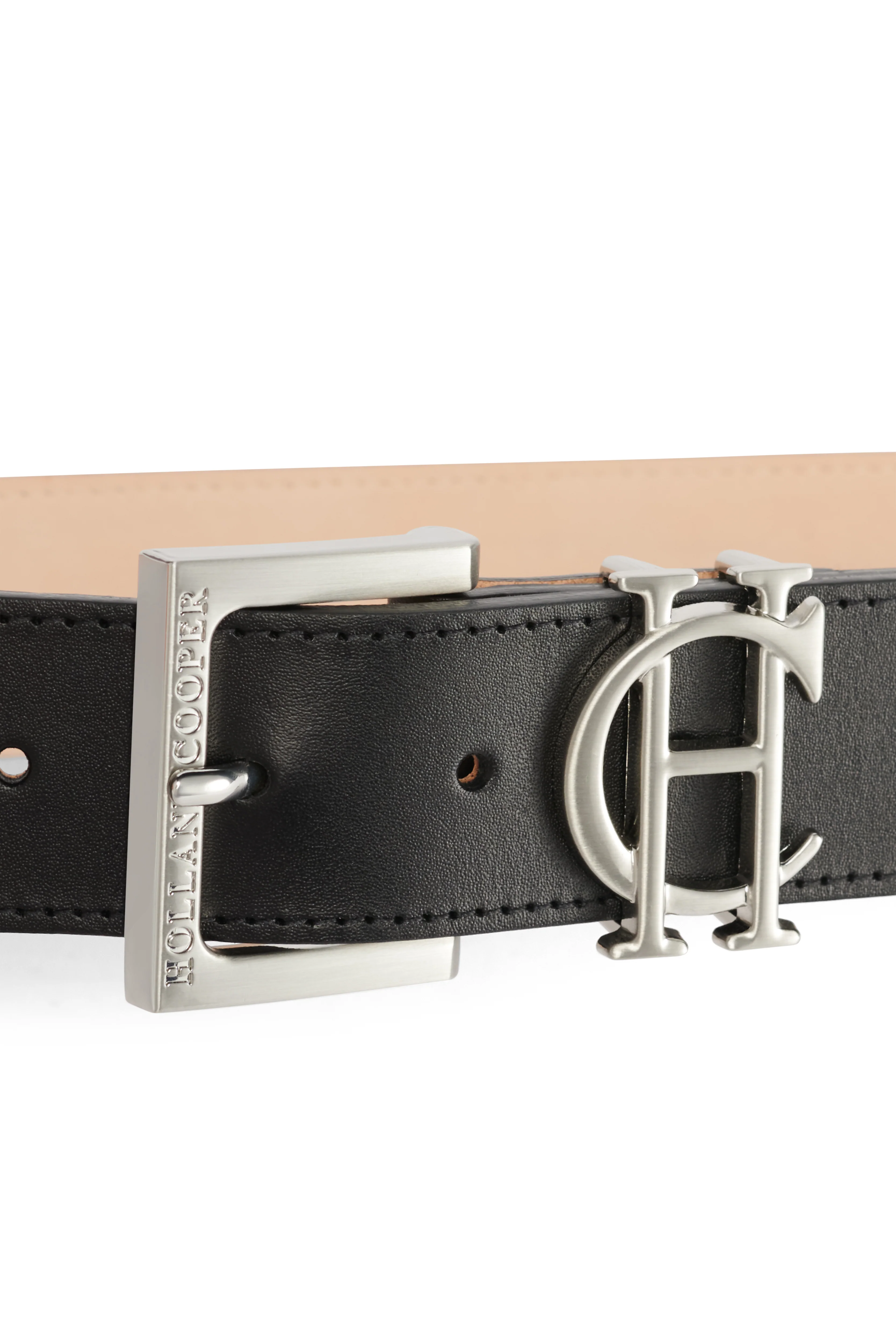 Men's Classic Belt (Black Leather) - Image 4