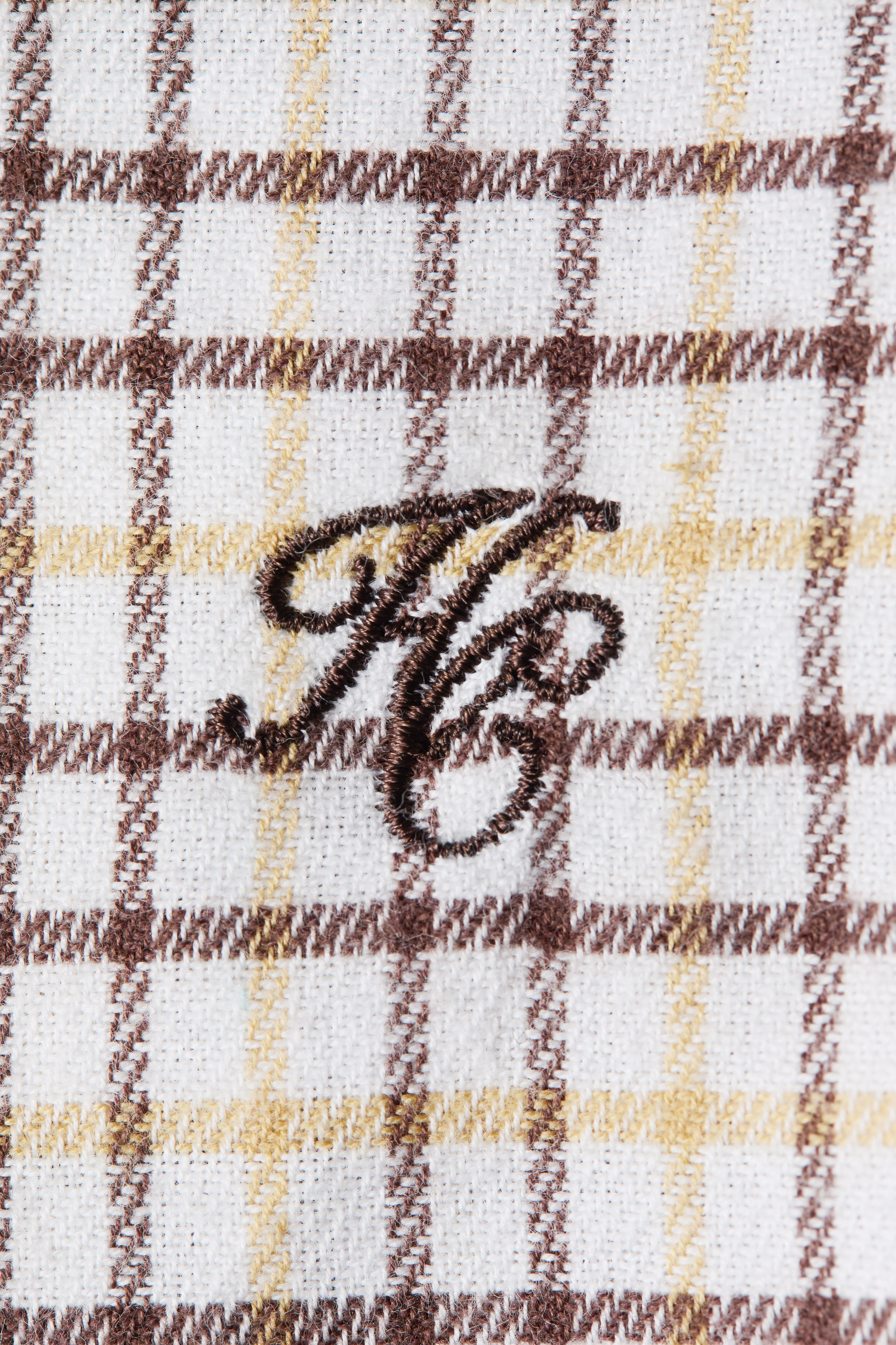 Classic Button Down Shirt (Brushed Cheltenham Camel Check) - Image 11
