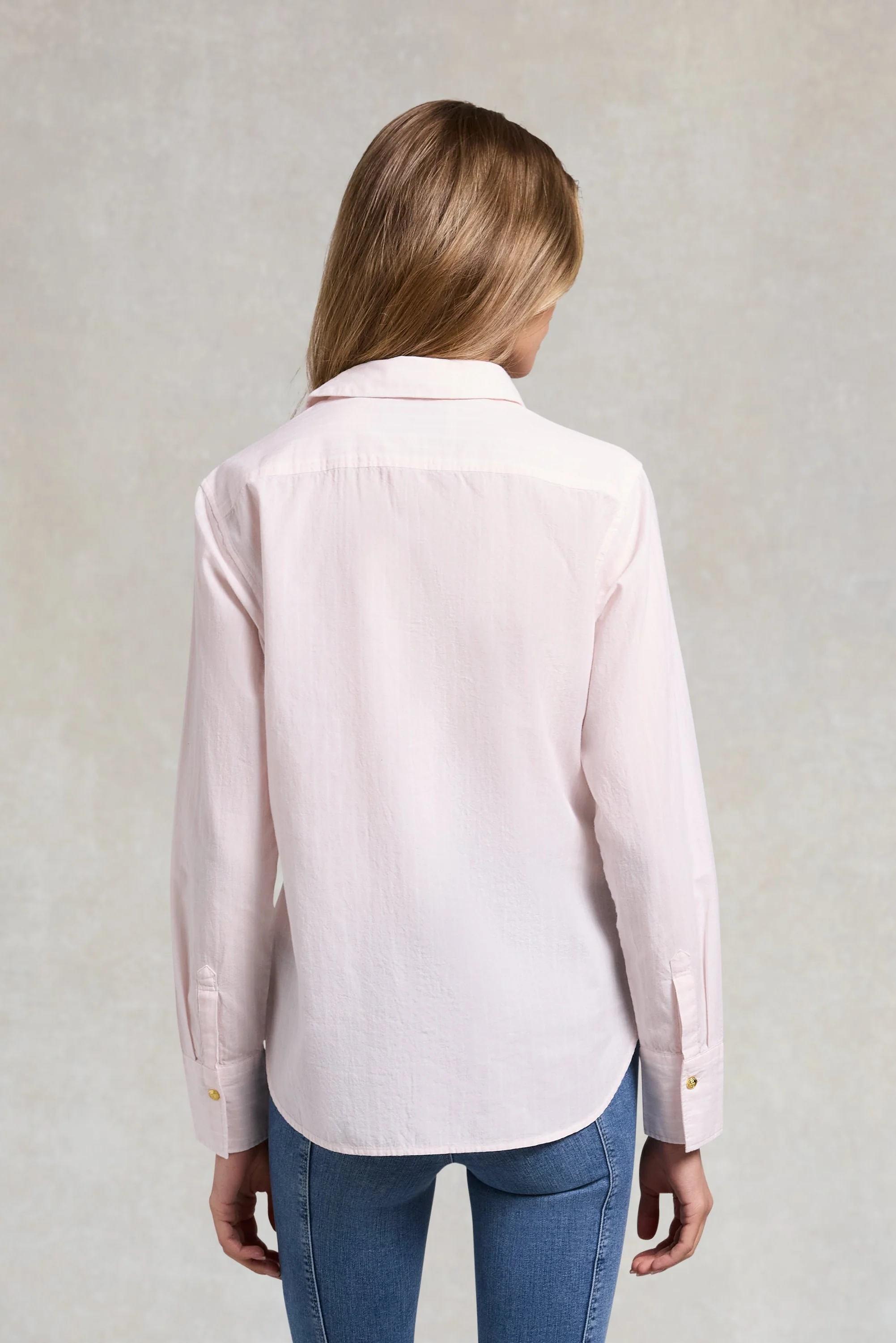 Classic Fit Shirt (Soft Pink Stripe) - Image 6