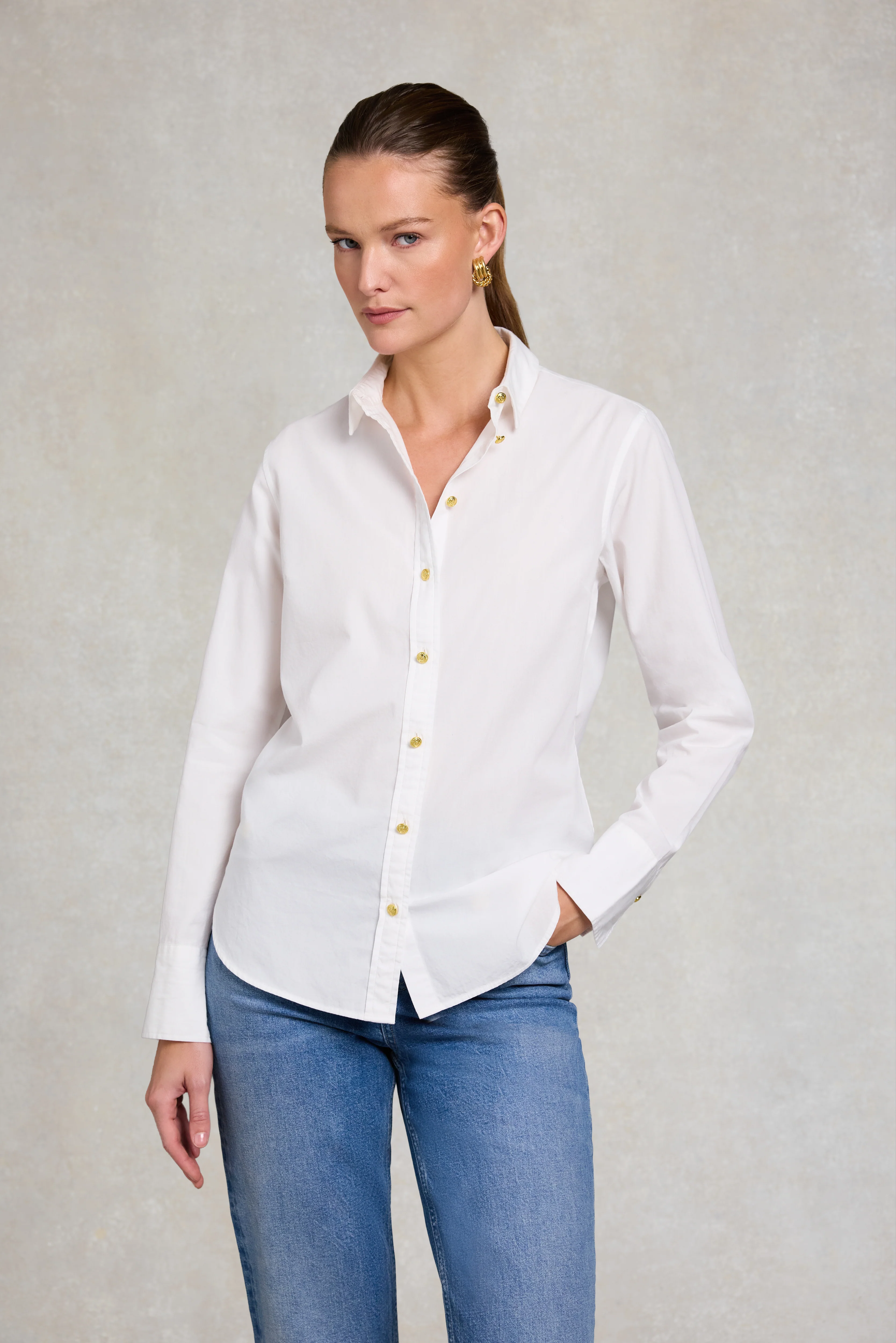 Classic Fit Shirt (White)