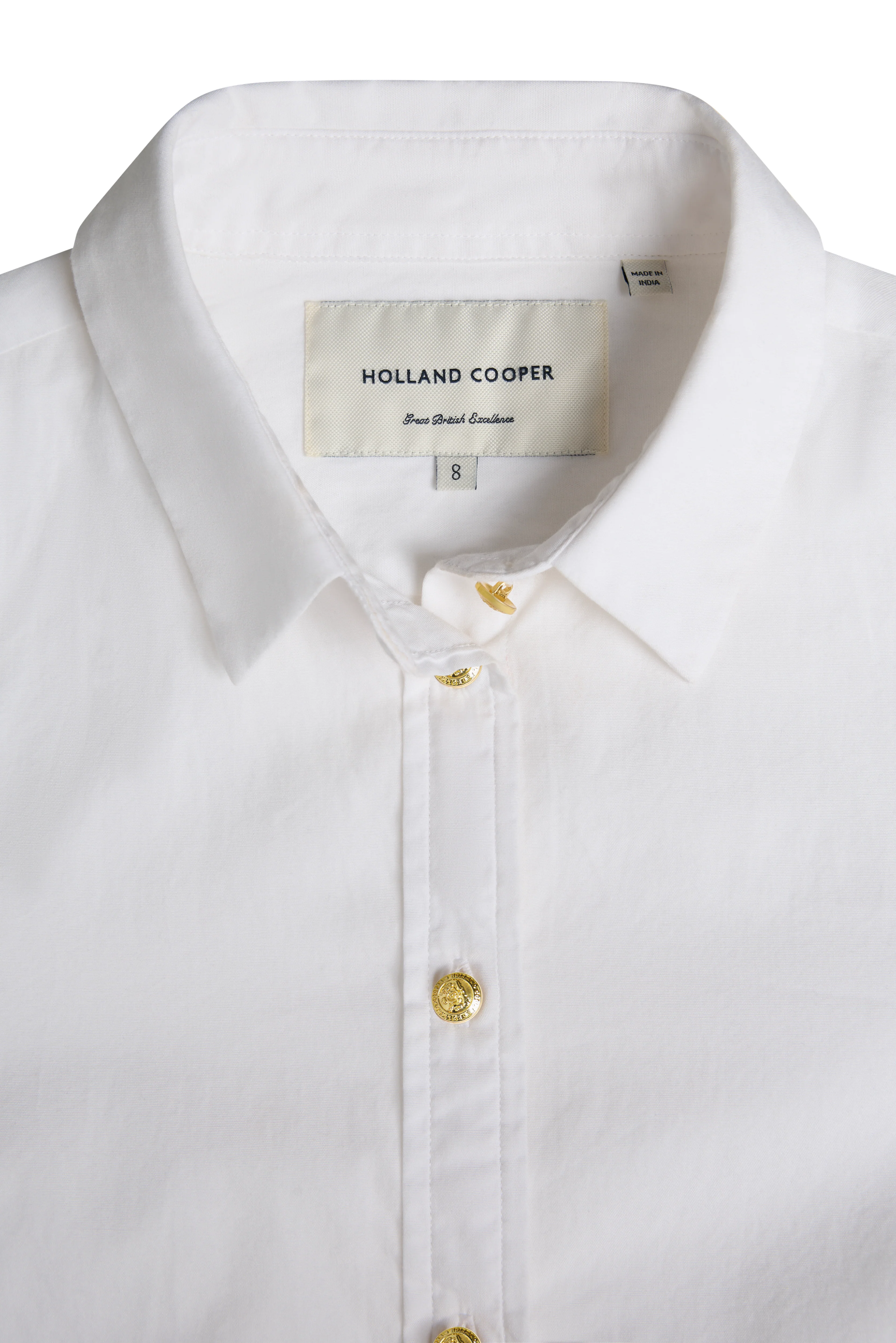 Classic Fit Shirt (White) - Image 8