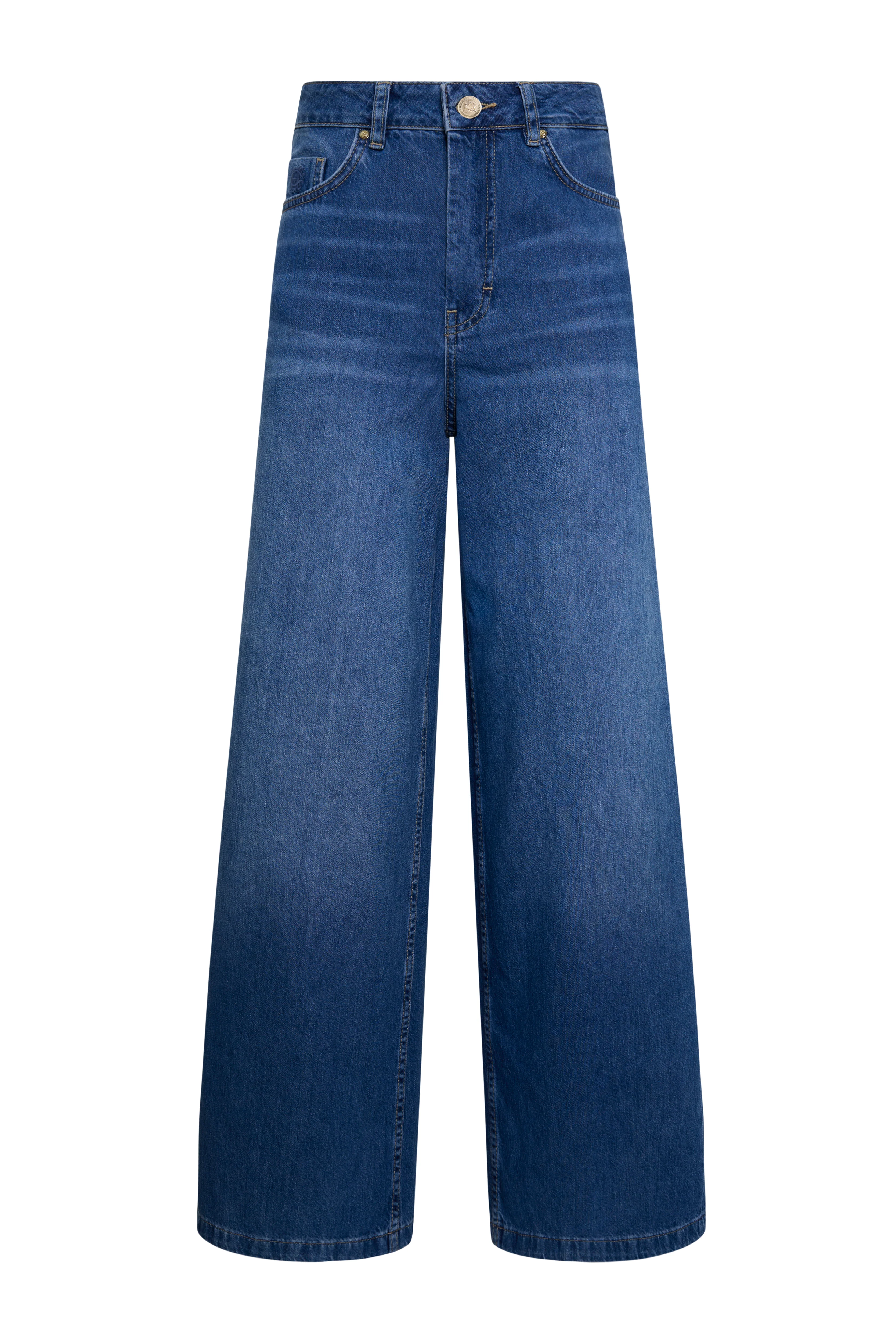 Classic Palazzo Jean (Aged Indigo) - Image 6