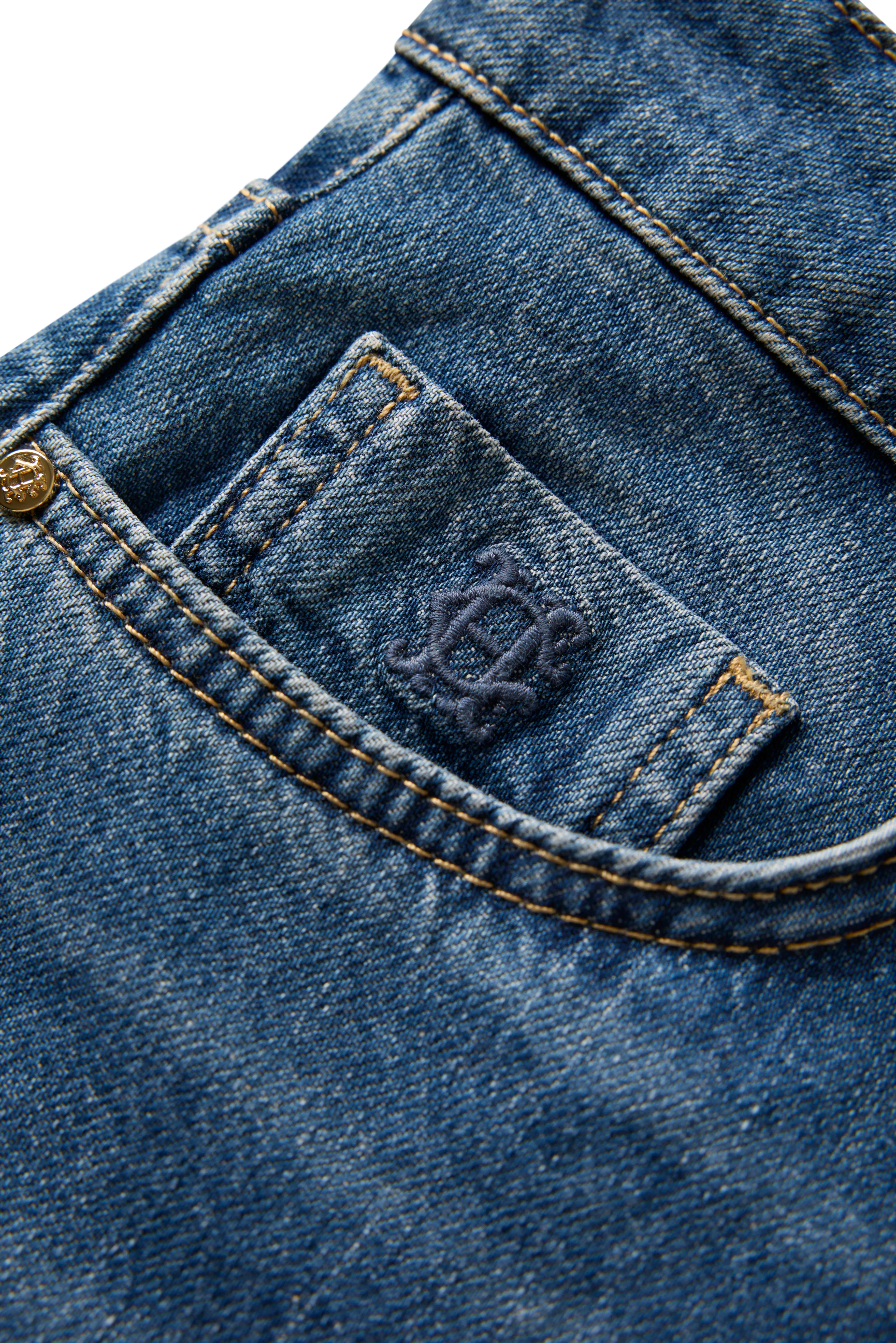 Classic Palazzo Jean (Aged Indigo) - Image 8