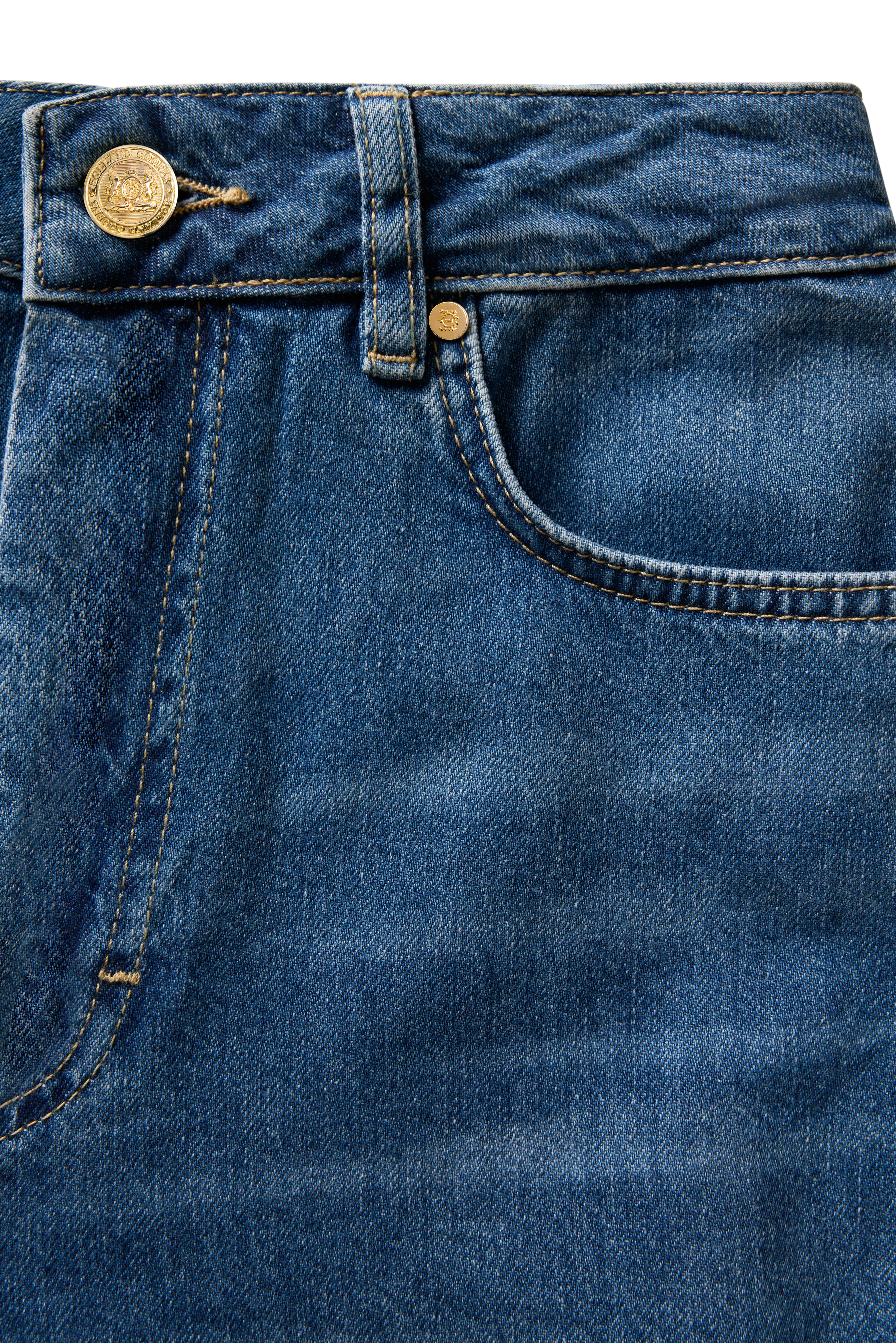 Classic Palazzo Jean (Aged Indigo) - Image 9