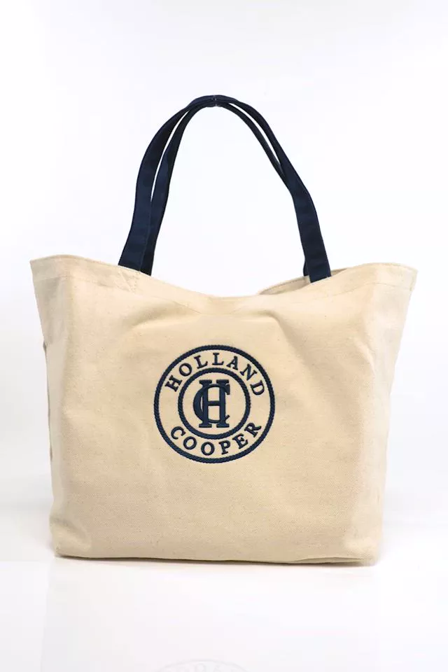 Classic Shopper (Ecru Navy) - Image 5