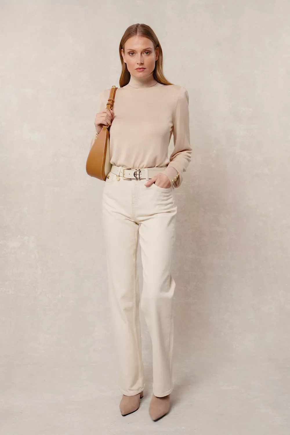 Classic Straight Jean (Oatmeal) - Image 5