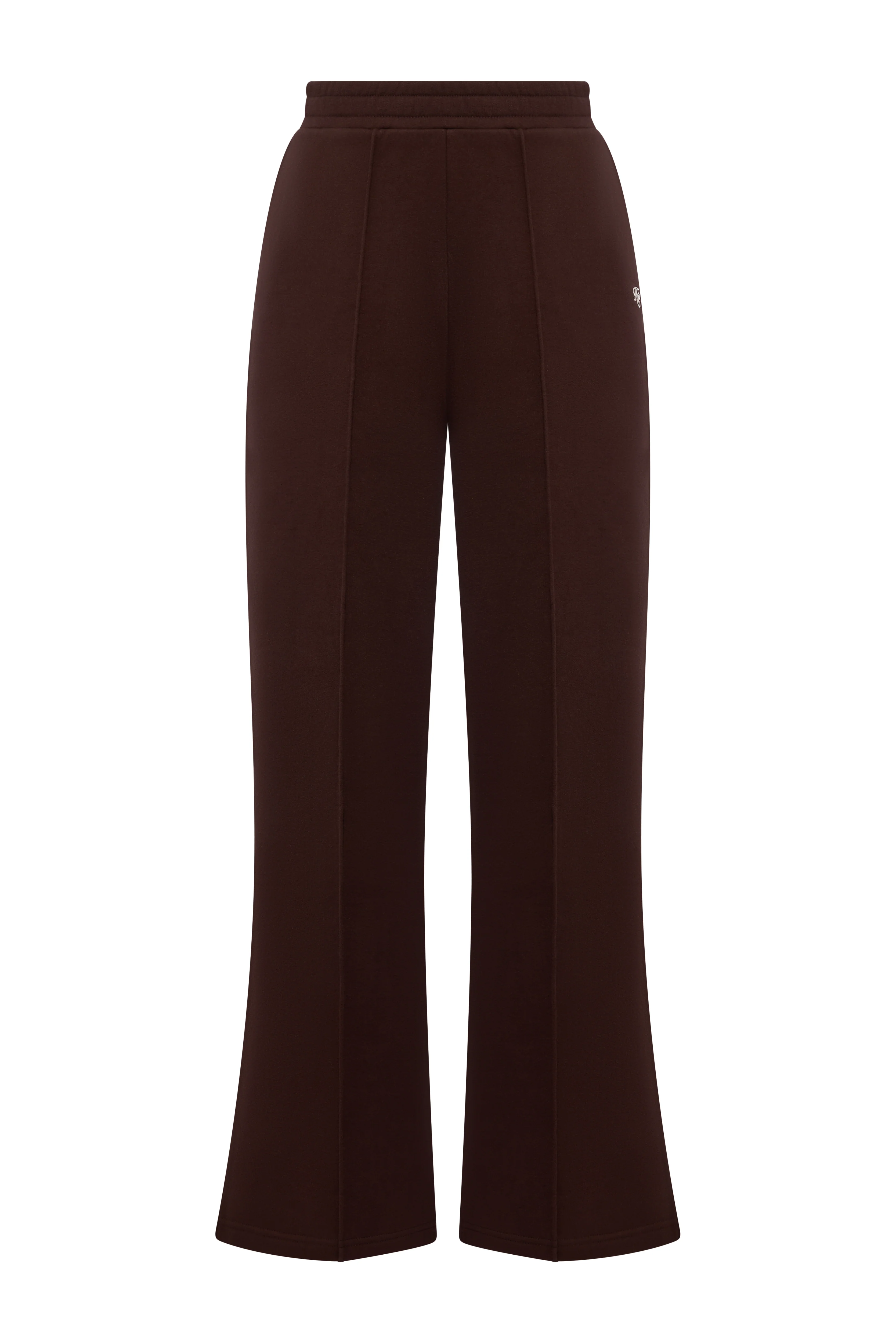 Collegiate Wide Leg Jogger (Walnut) - Image 4
