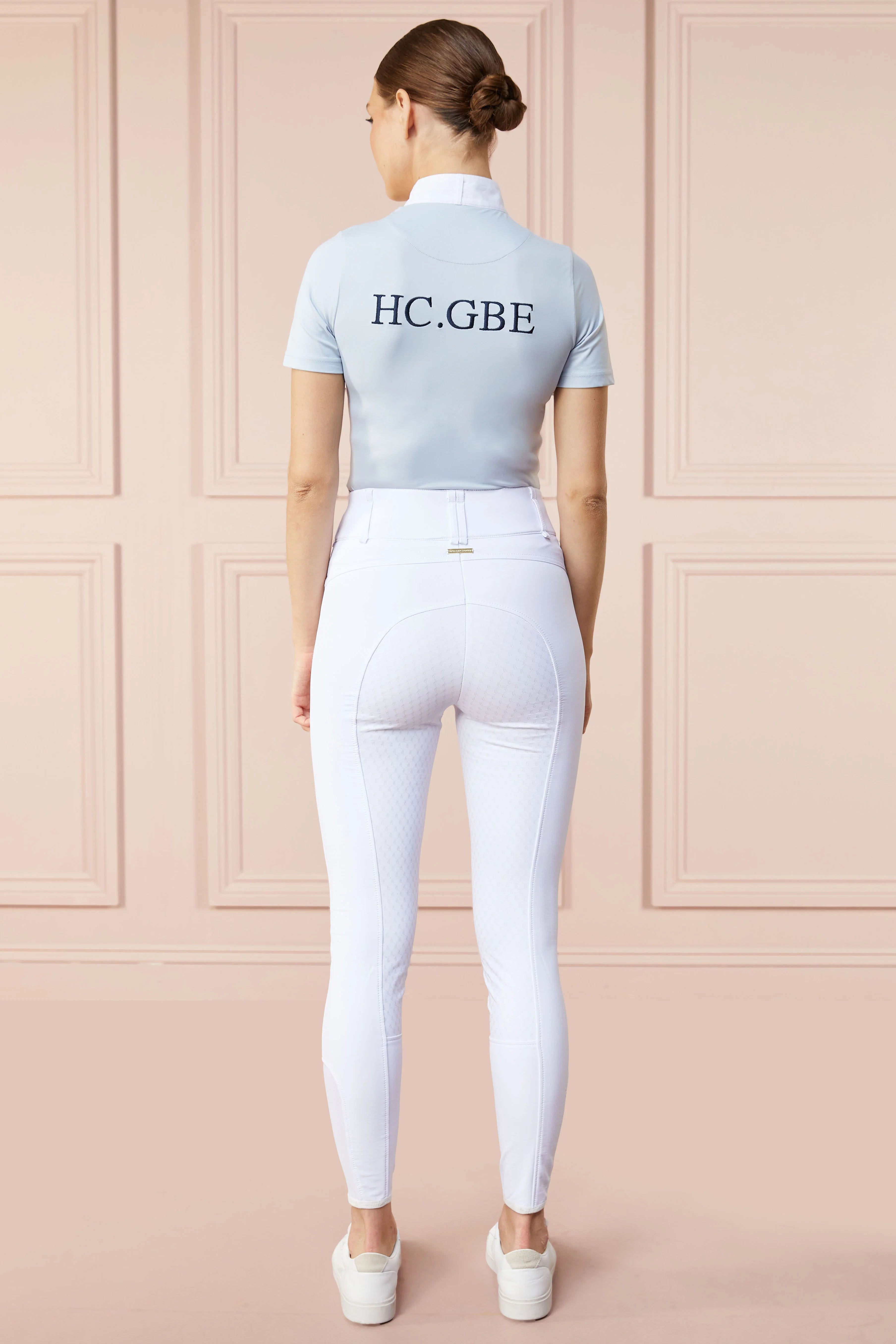 Full Seat Competition Breeches (Optic White) - Image 2