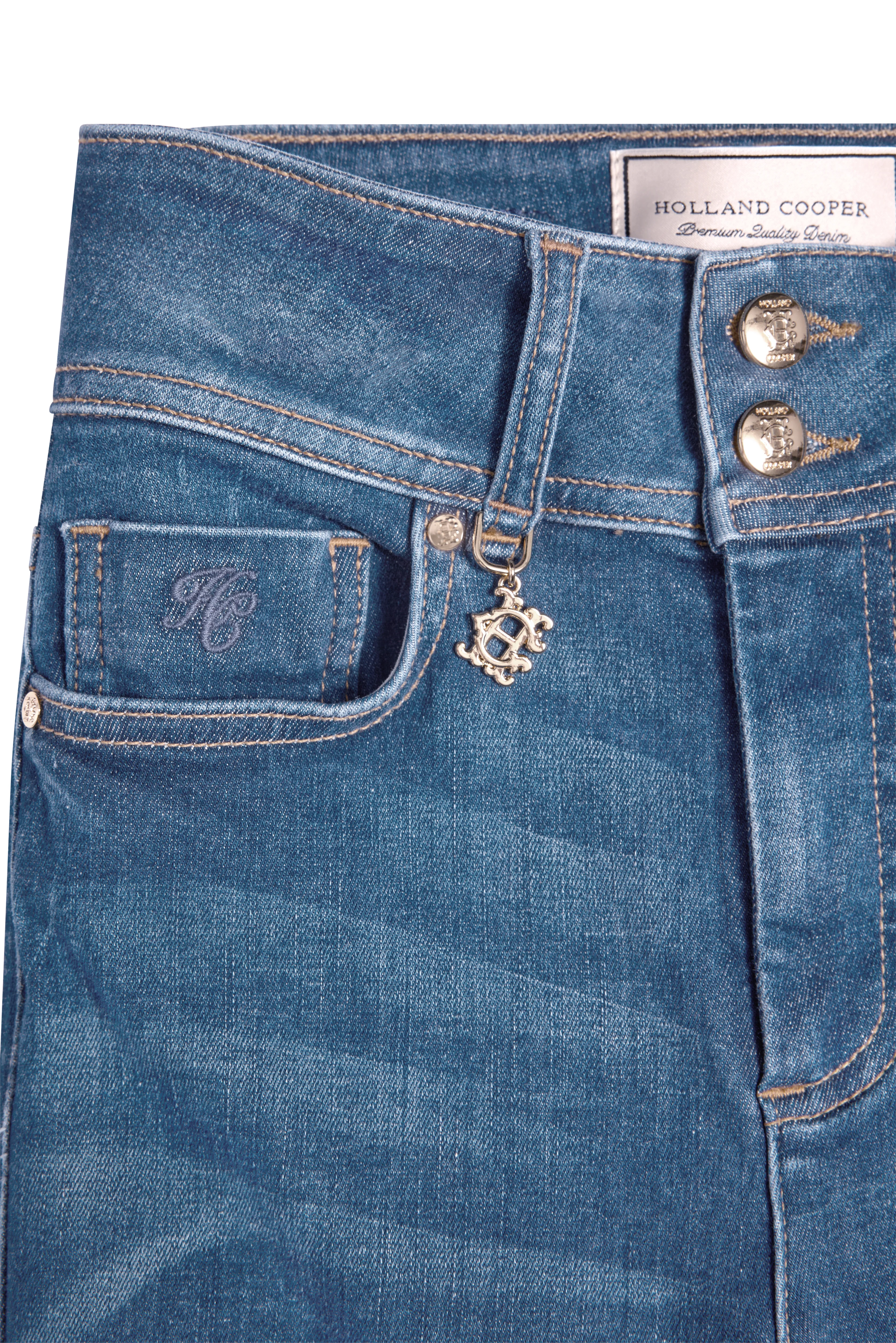 Contour Skinny Jean (Aged Indigo) - Image 7