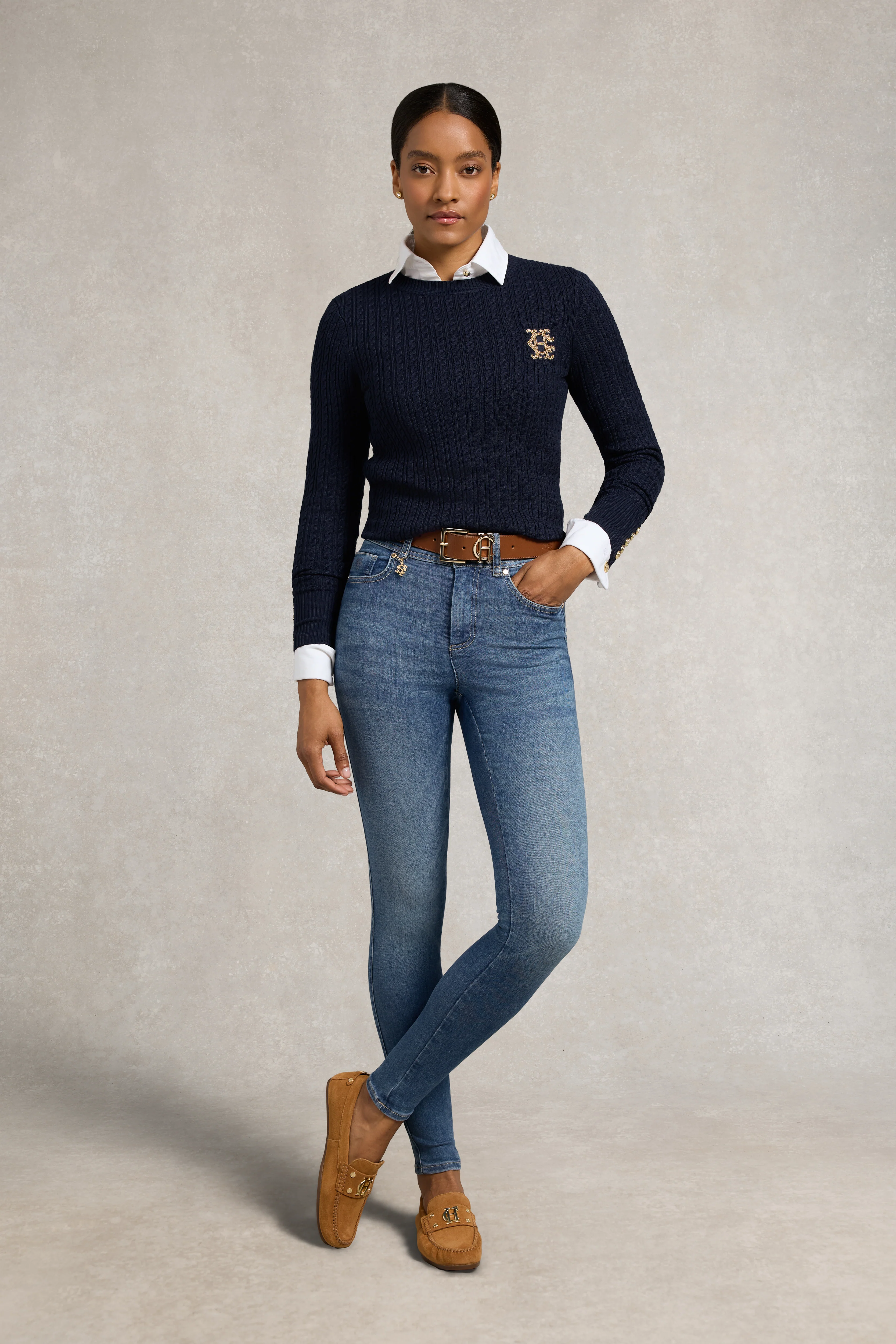 Contour Skinny Jean (Aged Indigo) - Image 8