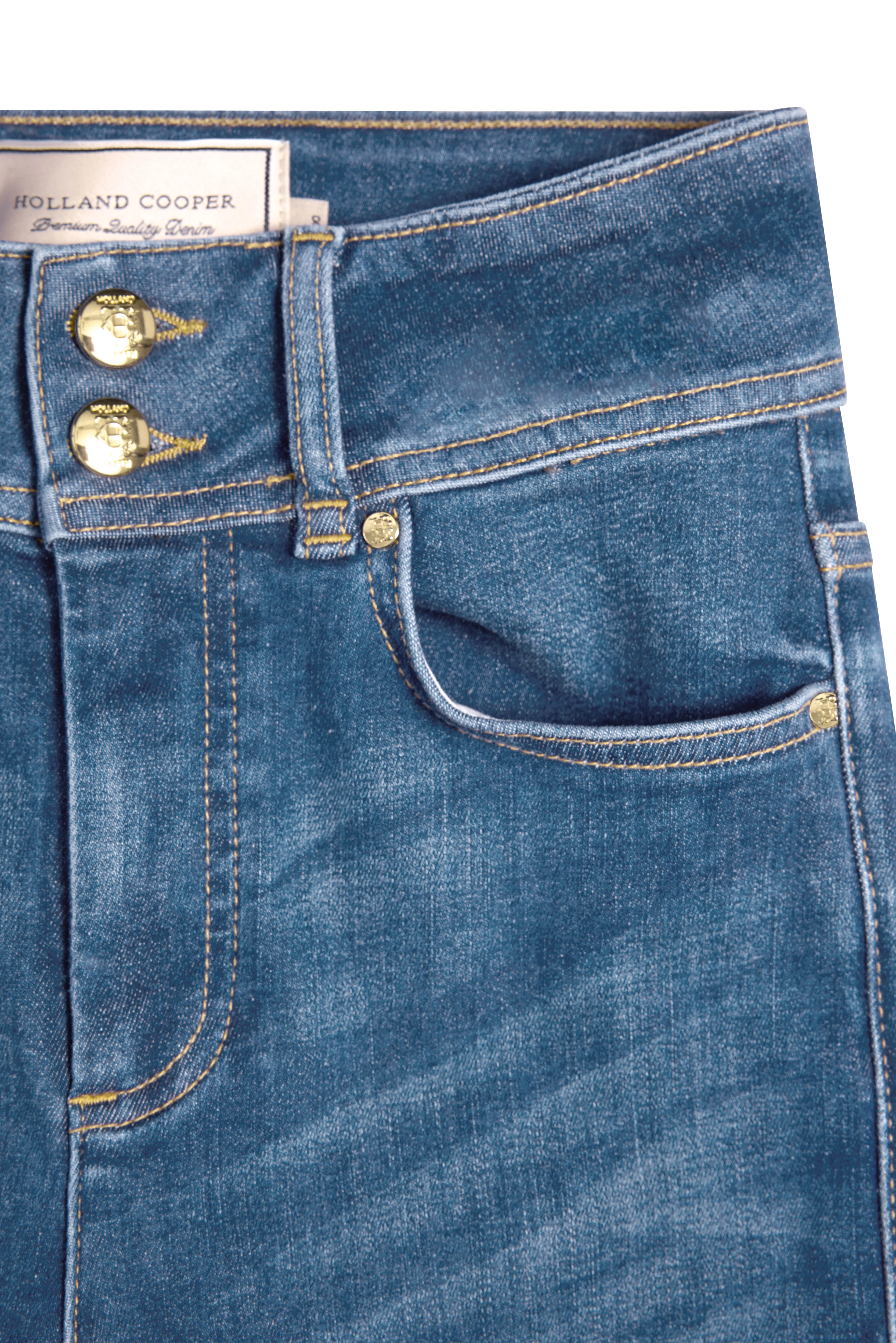 Contour Skinny Jean (Aged Indigo) - Image 9