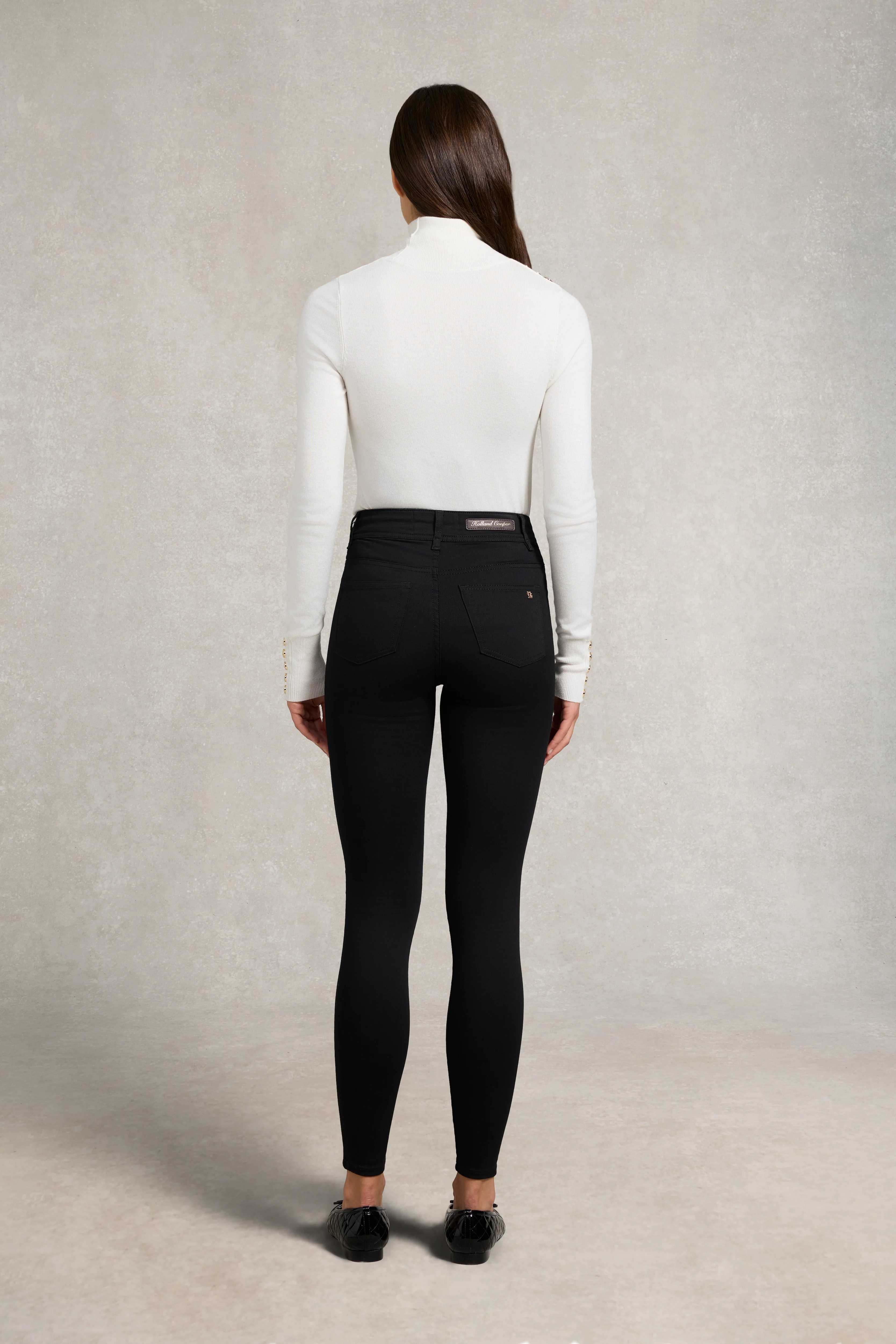 Contour Skinny Jean (Black) - Image 5