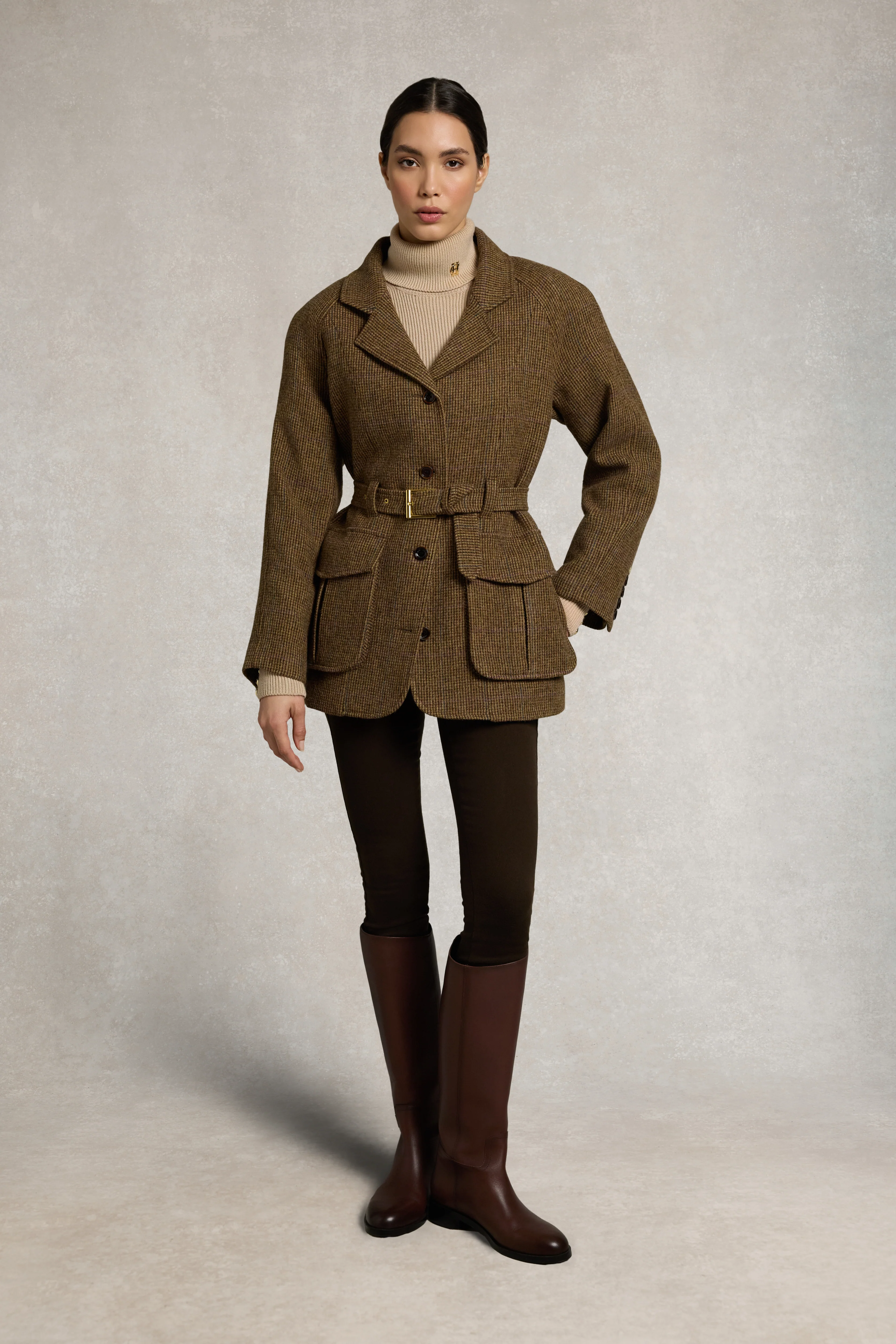 Cotswold Belted Jacket (Bamford Tweed) - Image 3