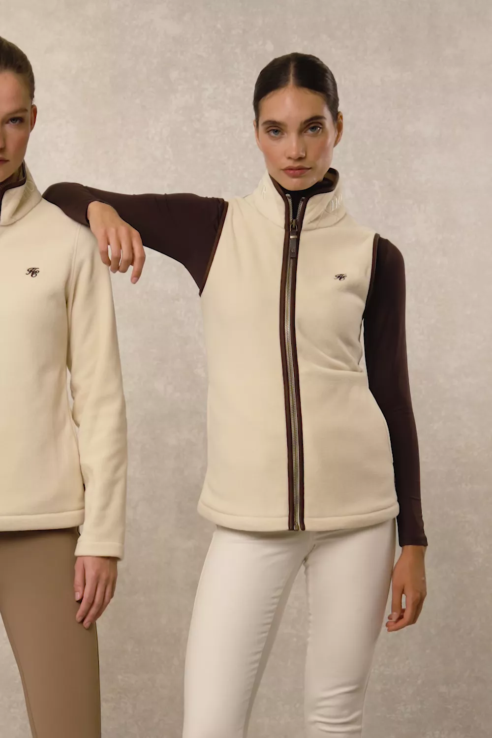 Country Fleece Quarter Zip (Cream) - Image 5