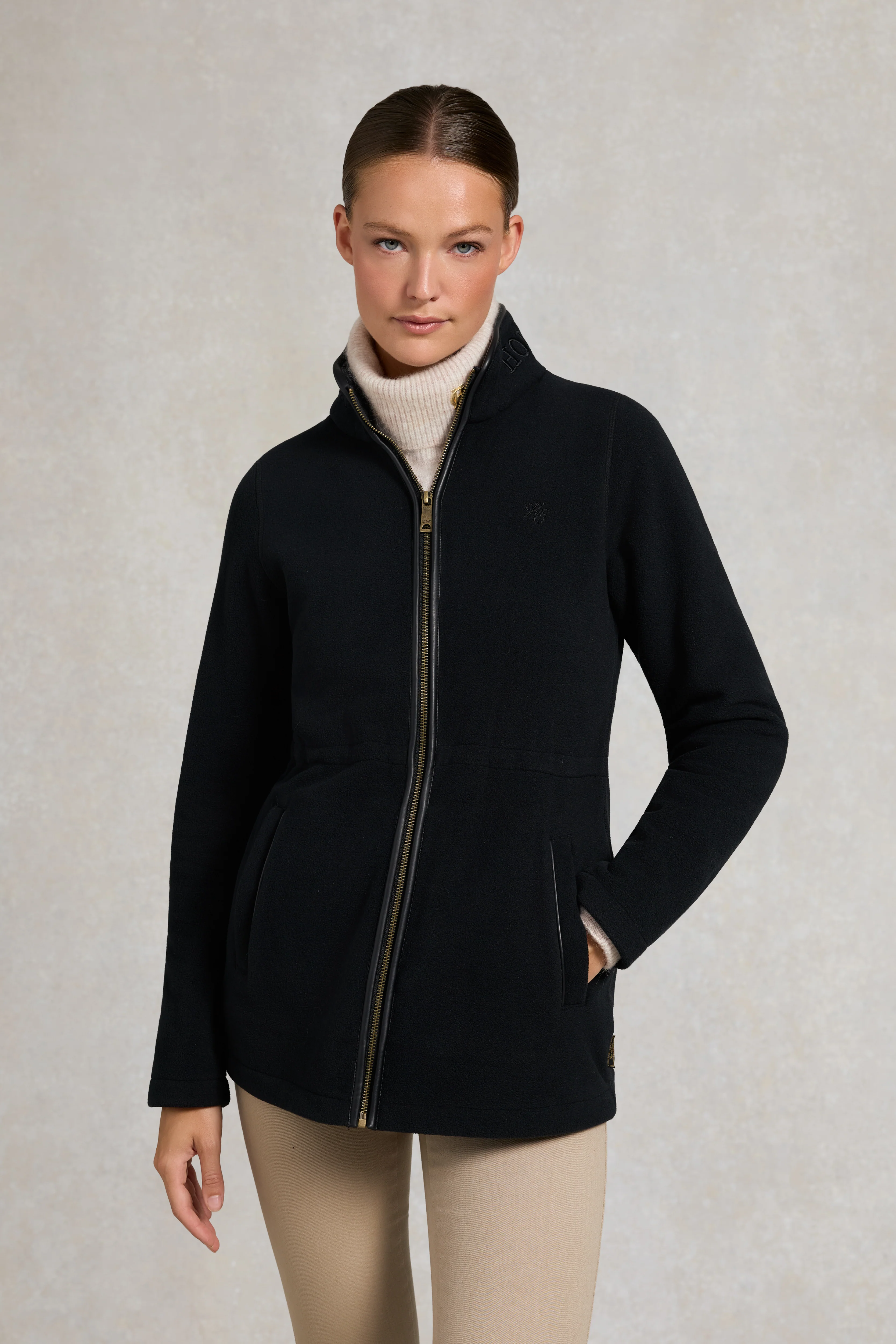 Country Longline Fleece (Black)