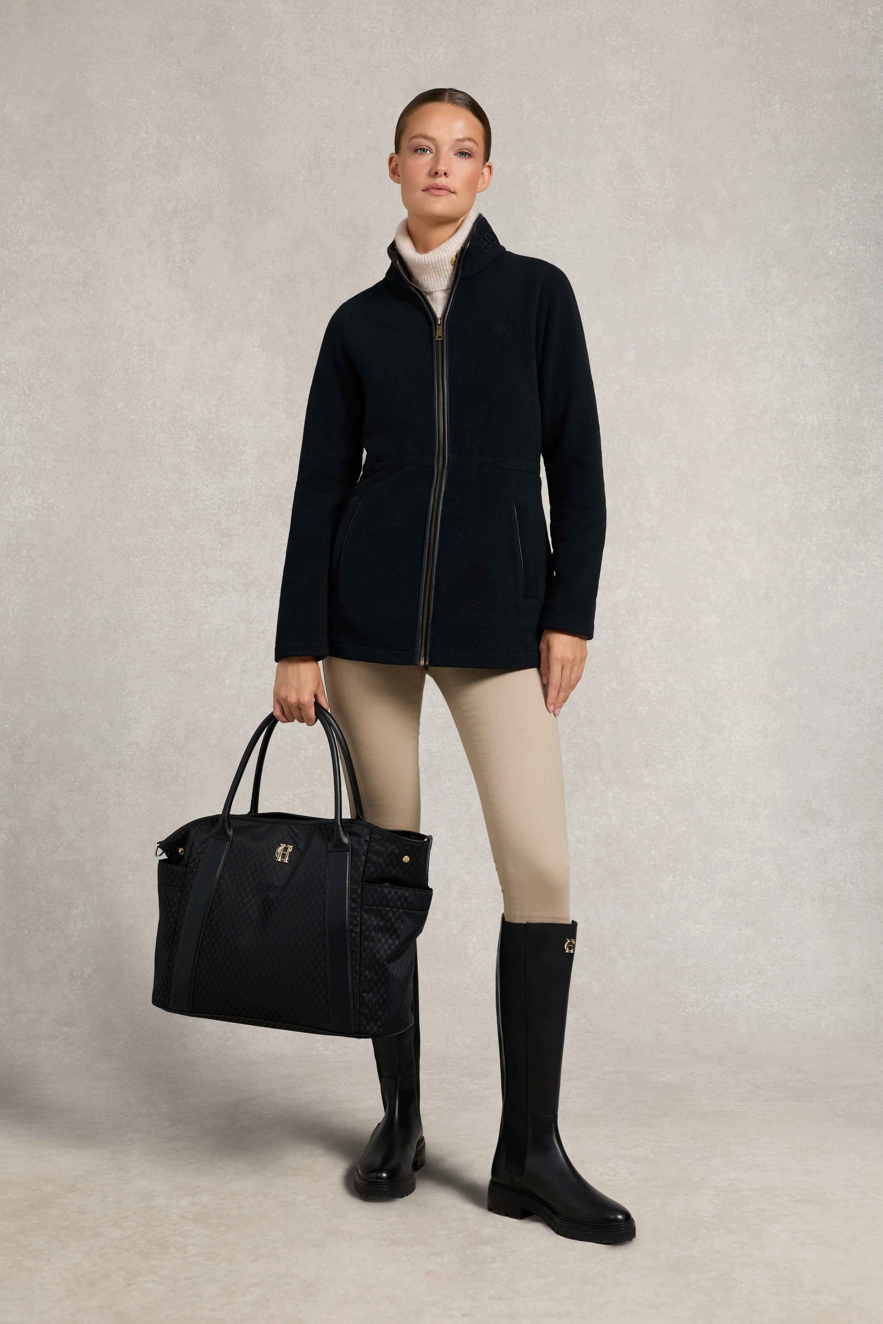 Country Longline Fleece (Black) - Image 3