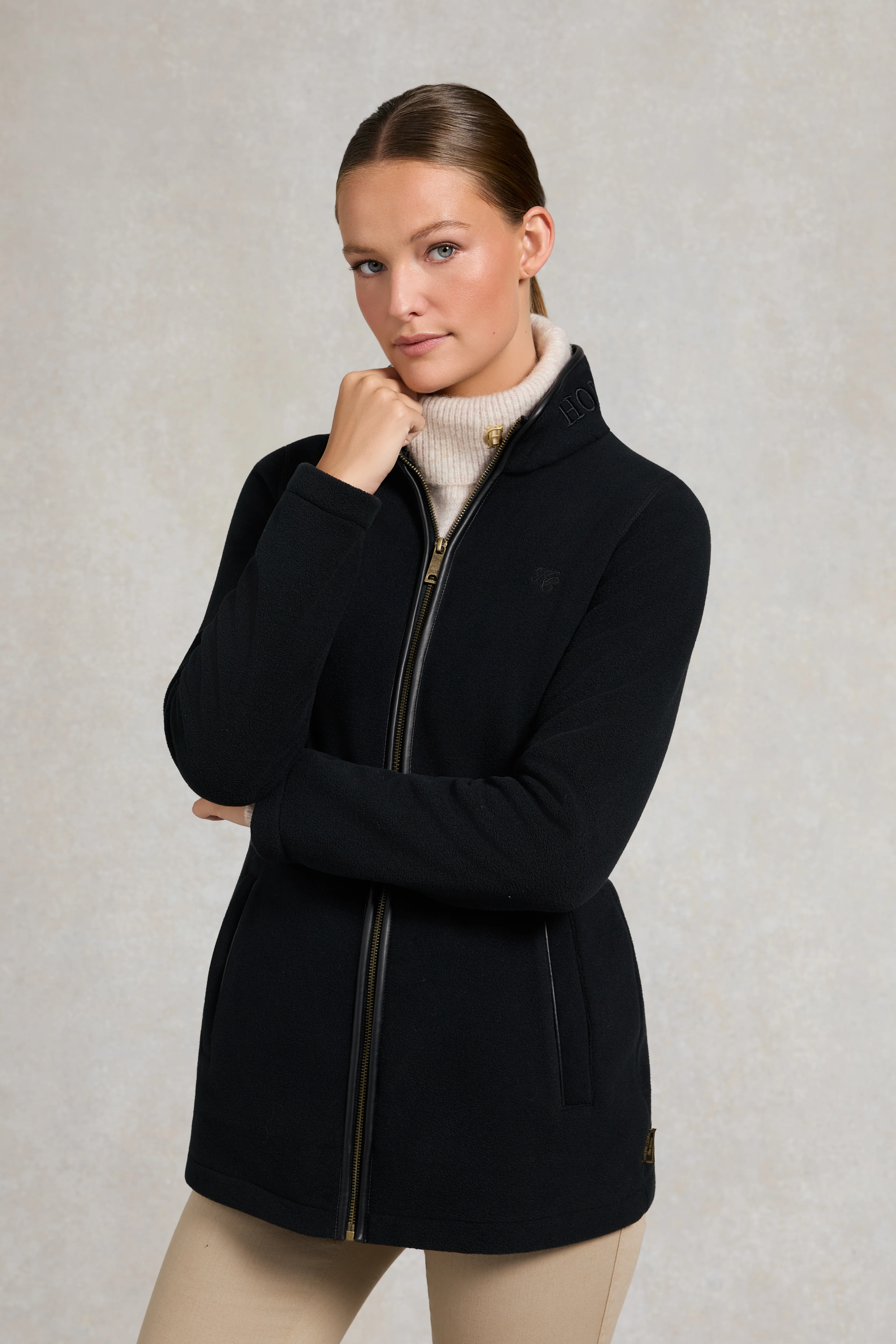 Country Longline Fleece (Black) - Image 6