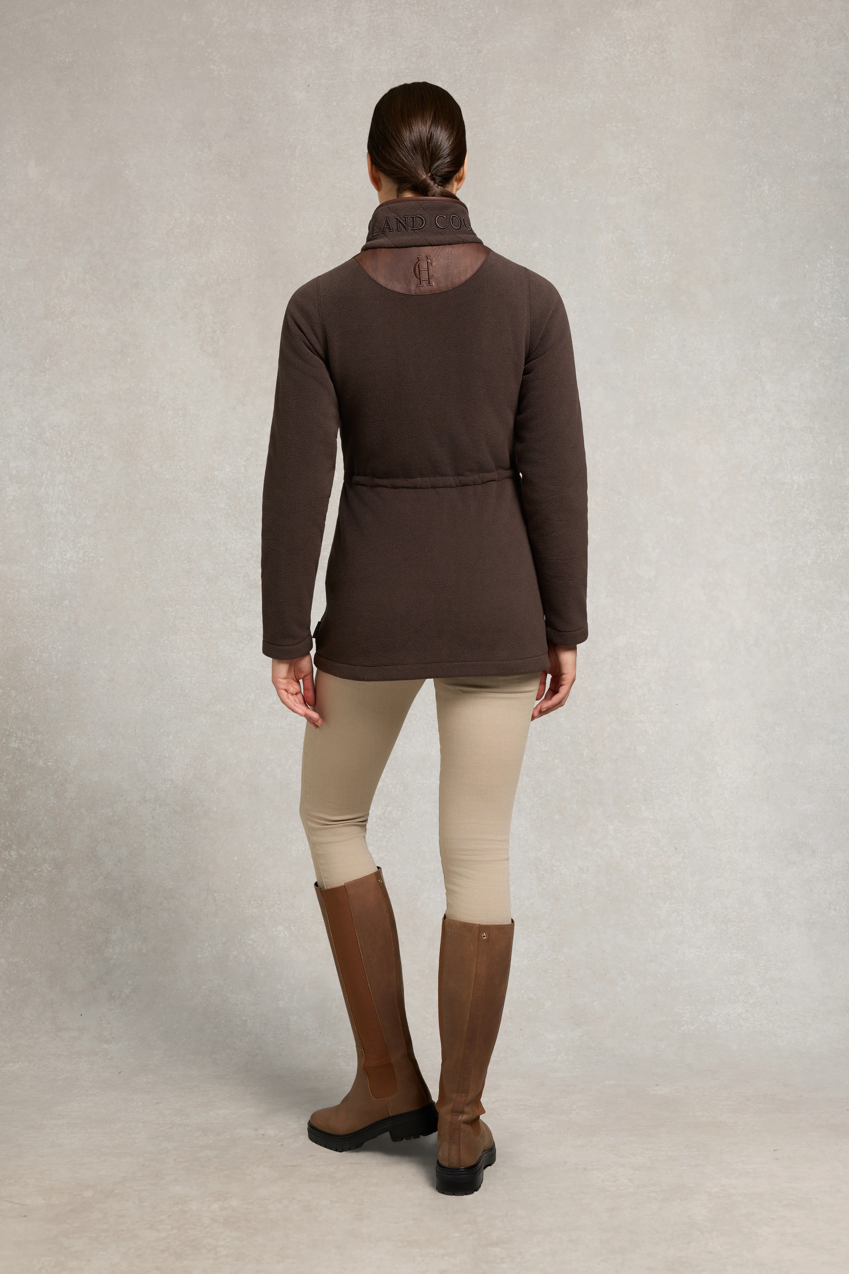 Country Longline Fleece (Chocolate) - Image 5