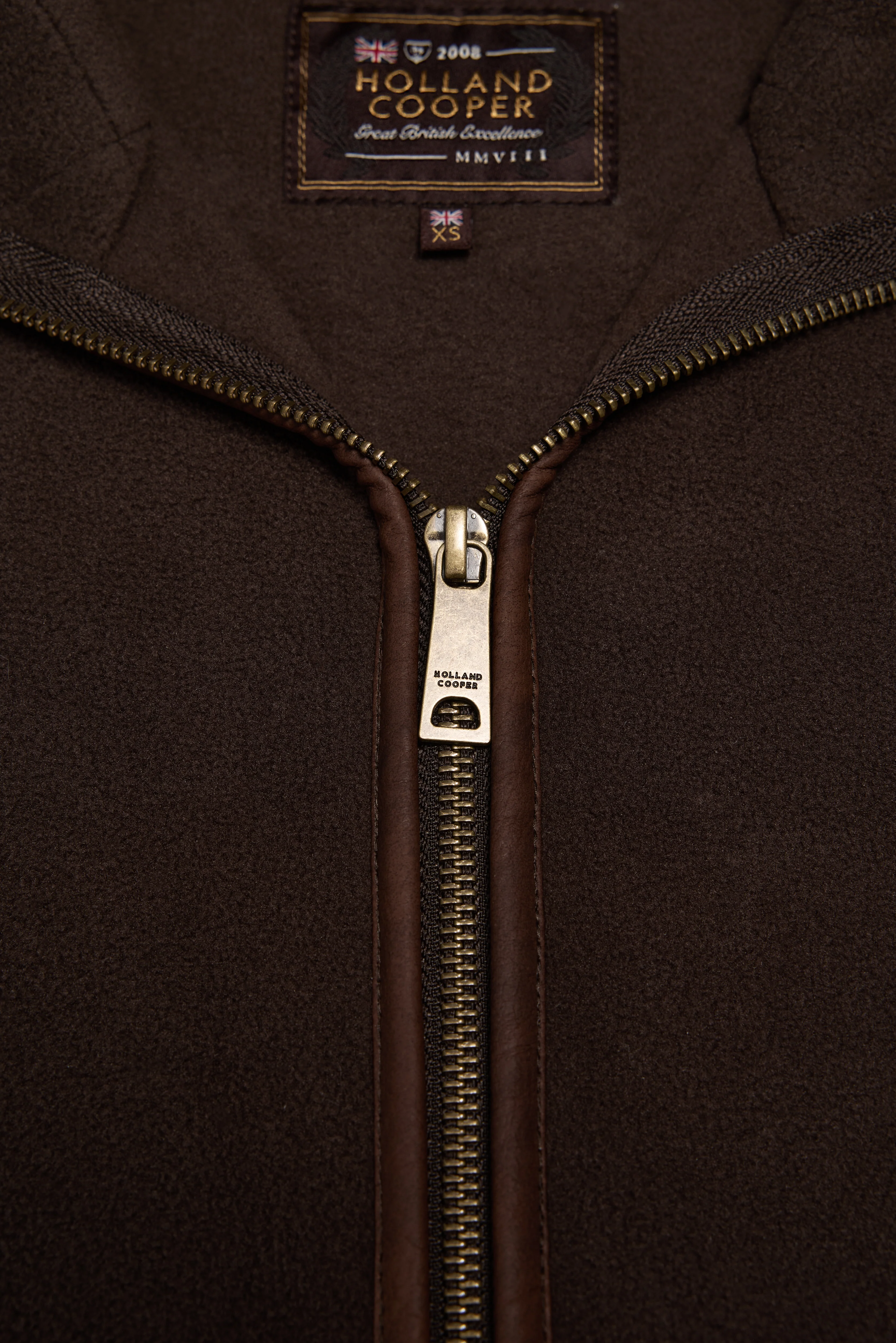 Country Longline Fleece (Chocolate) - Image 8