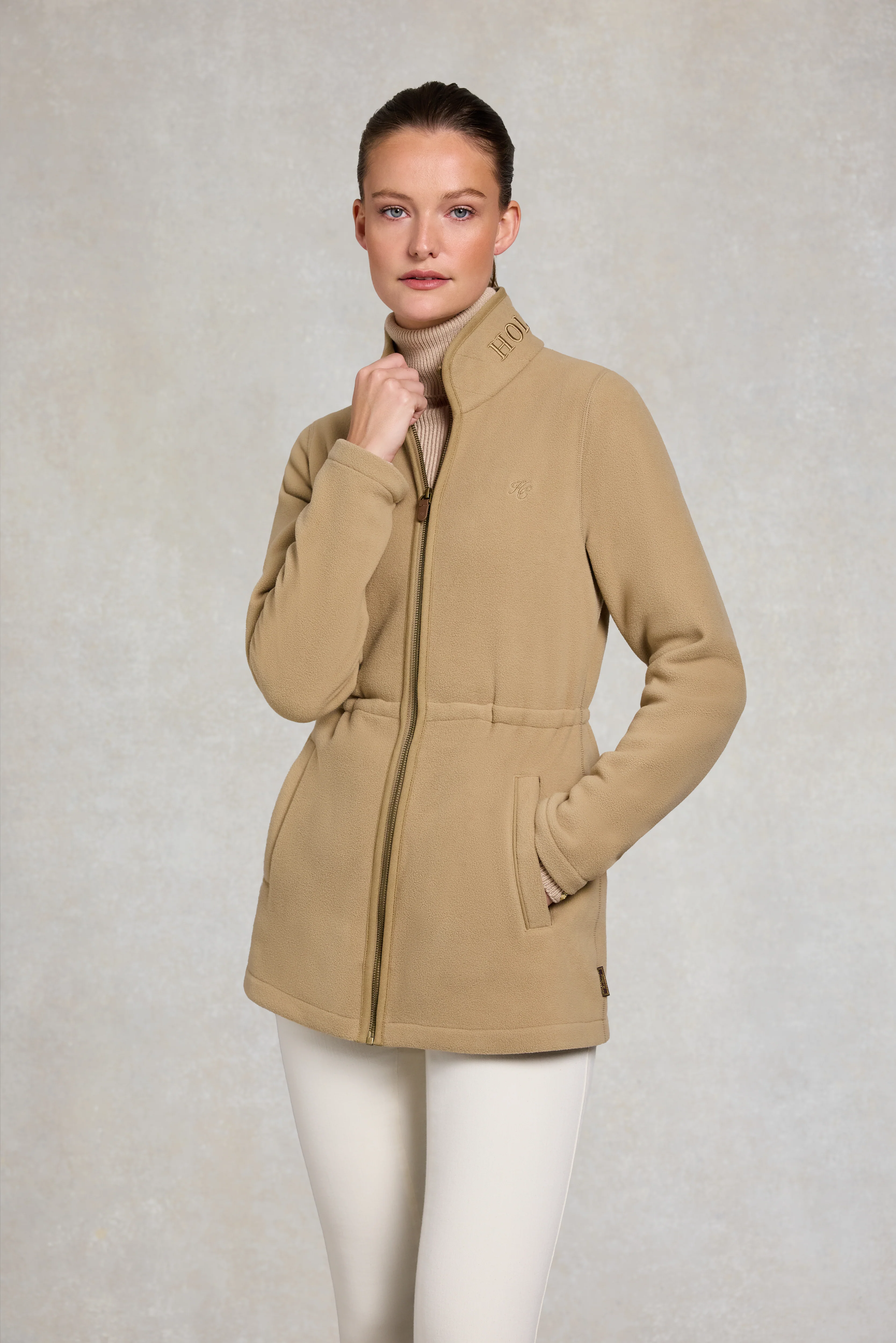 Country Longline Fleece (Sand) - Image 2