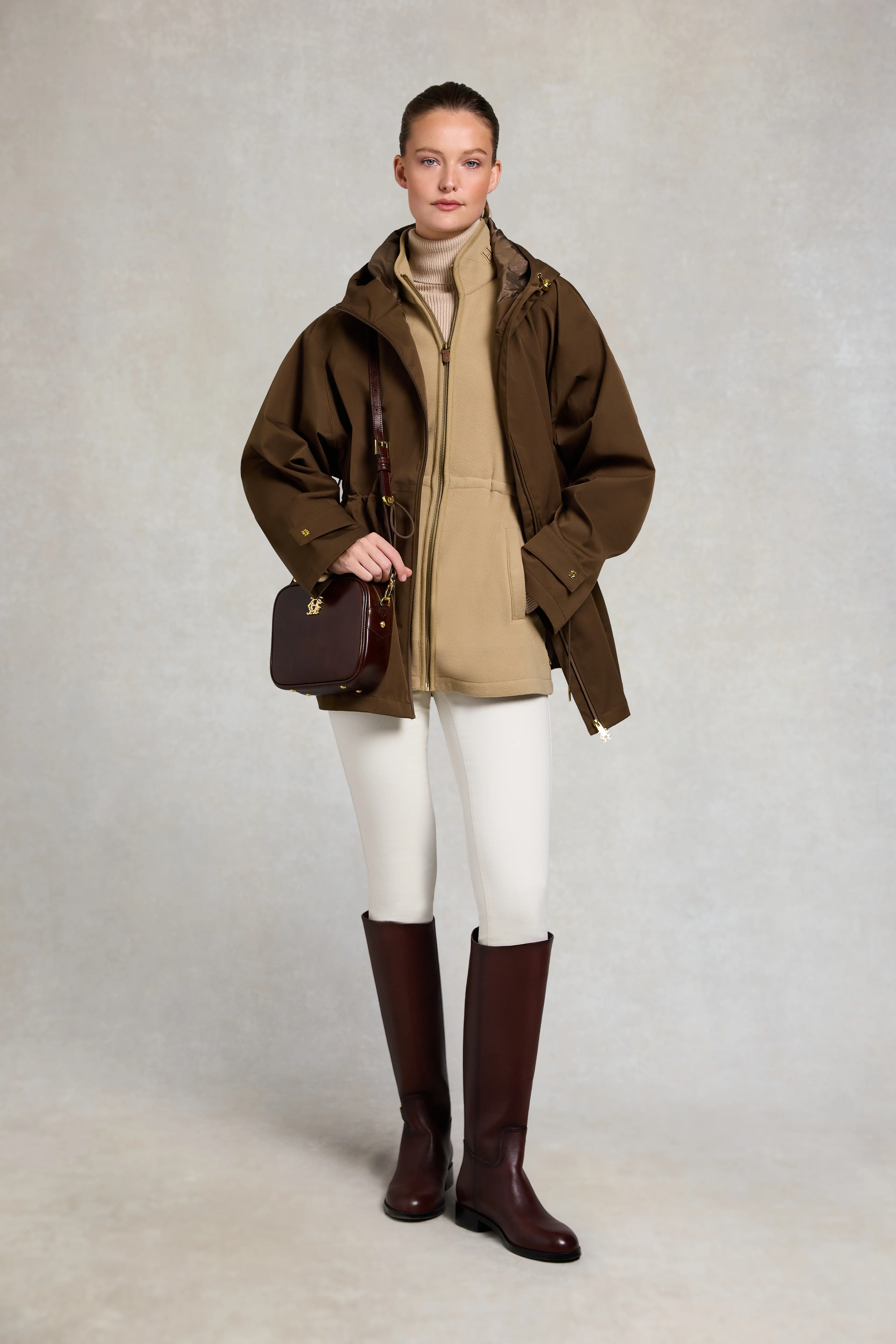 Country Longline Fleece (Sand) - Image 6