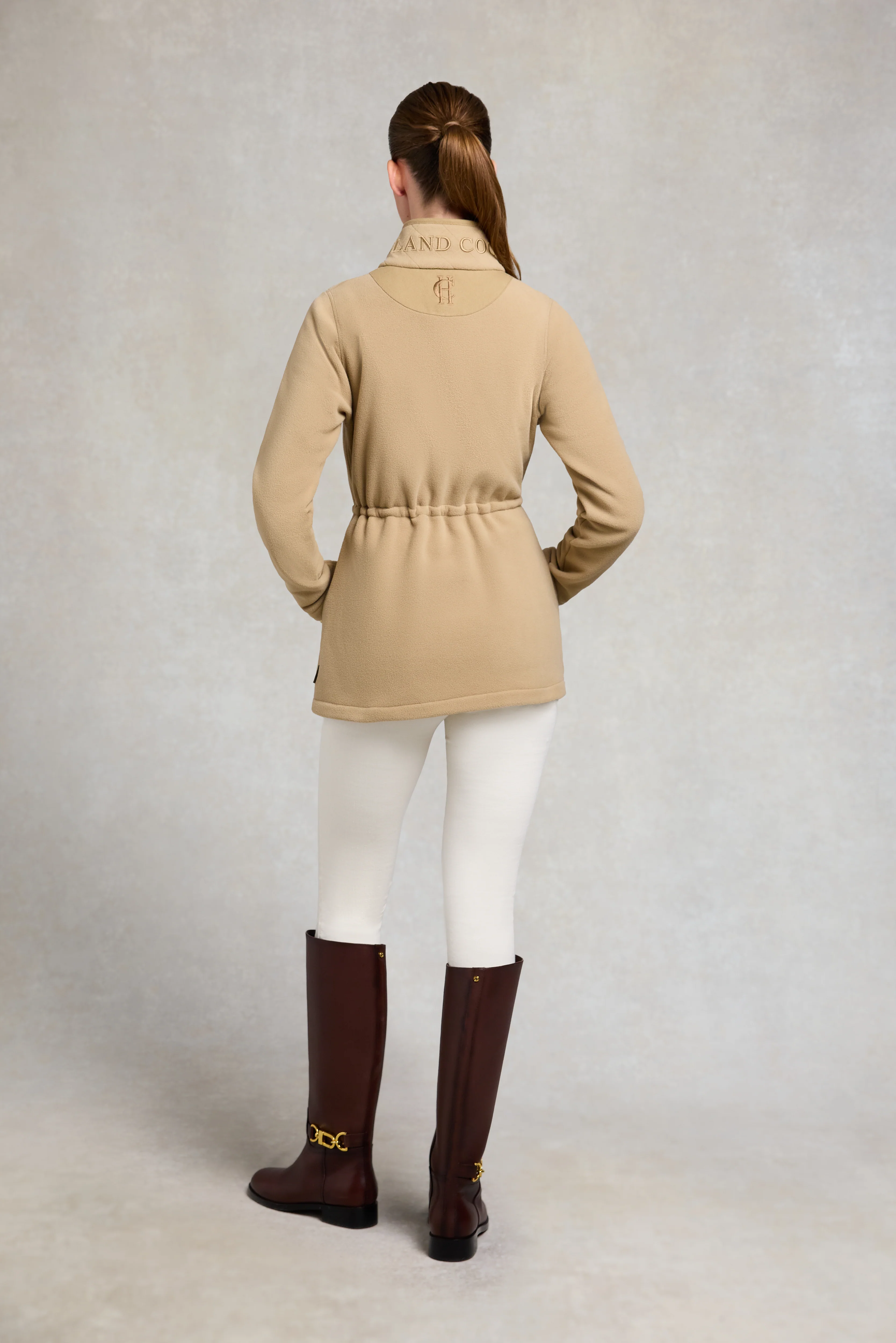 Country Longline Fleece (Sand) - Image 7