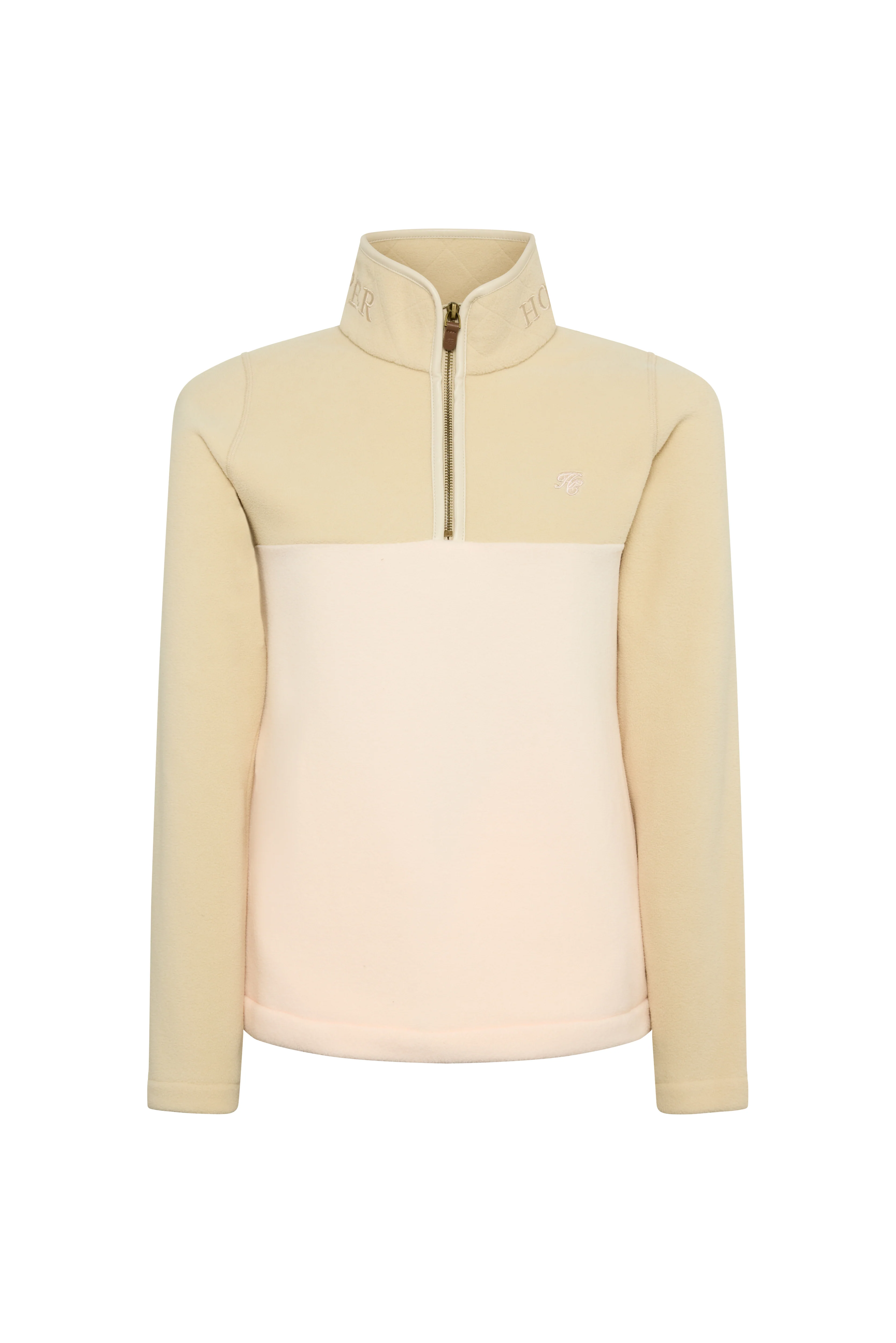 Country Fleece Quarter Zip (Pink Cream) - Image 5