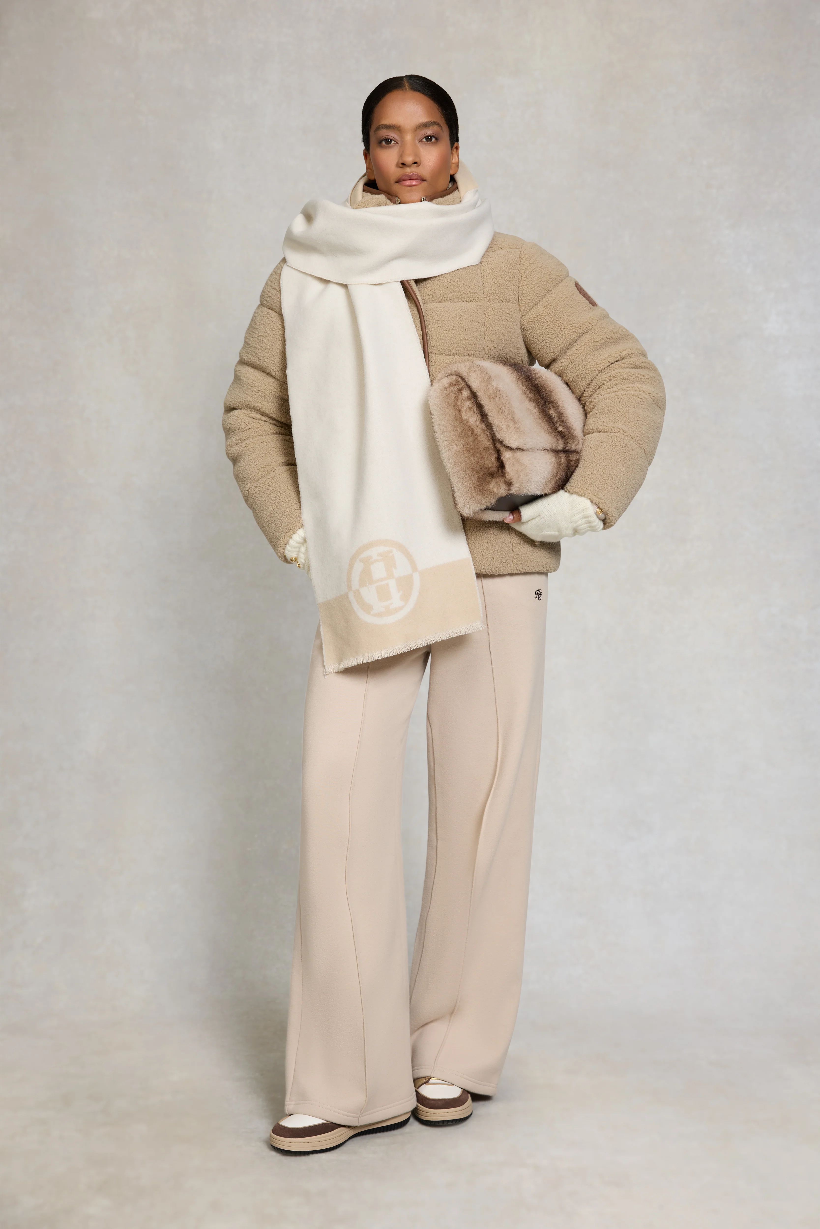 Crawford Padded Jacket (Natural Borg) - Image 3